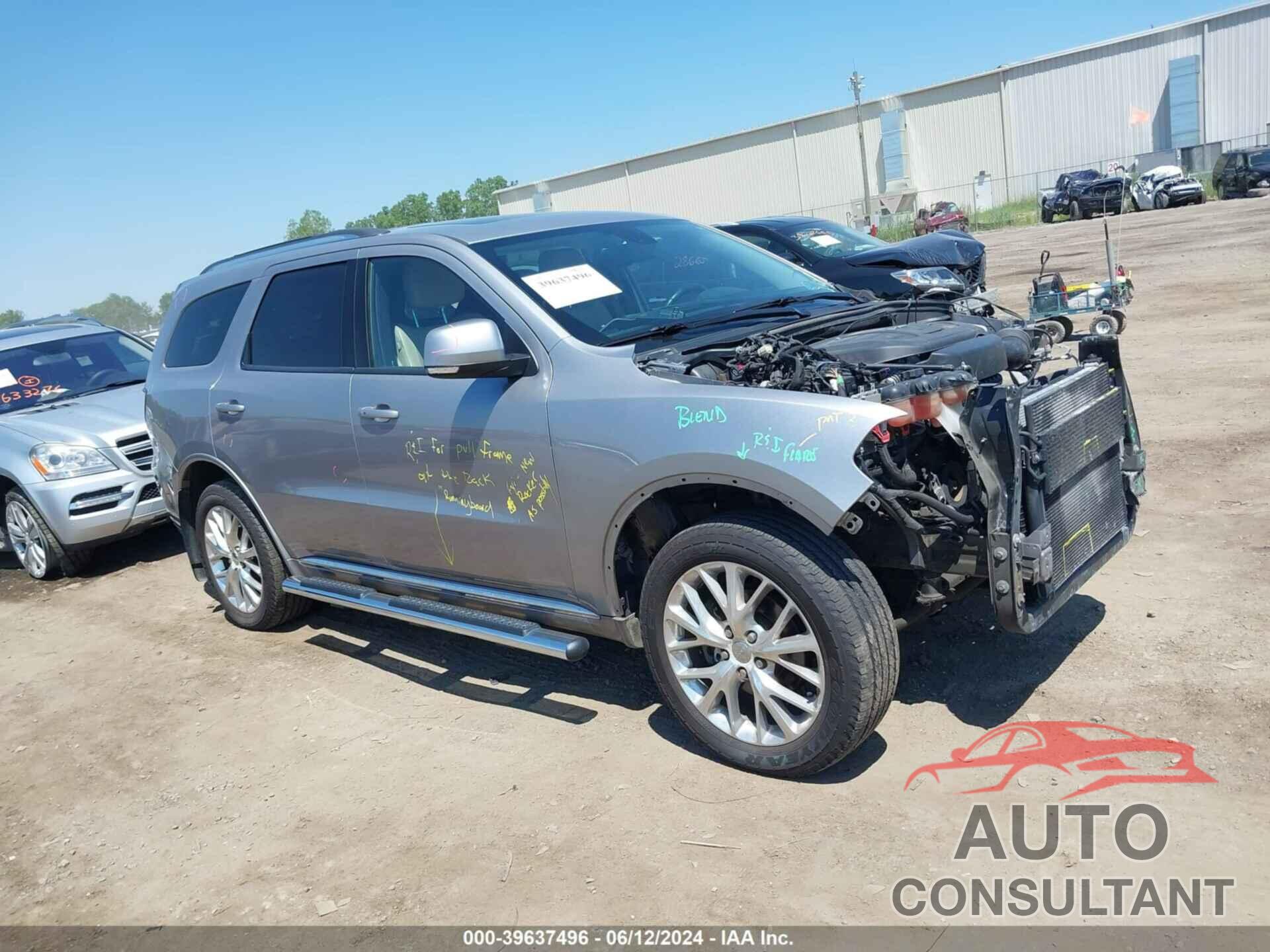 DODGE DURANGO 2016 - 1C4RDJDGXGC392809