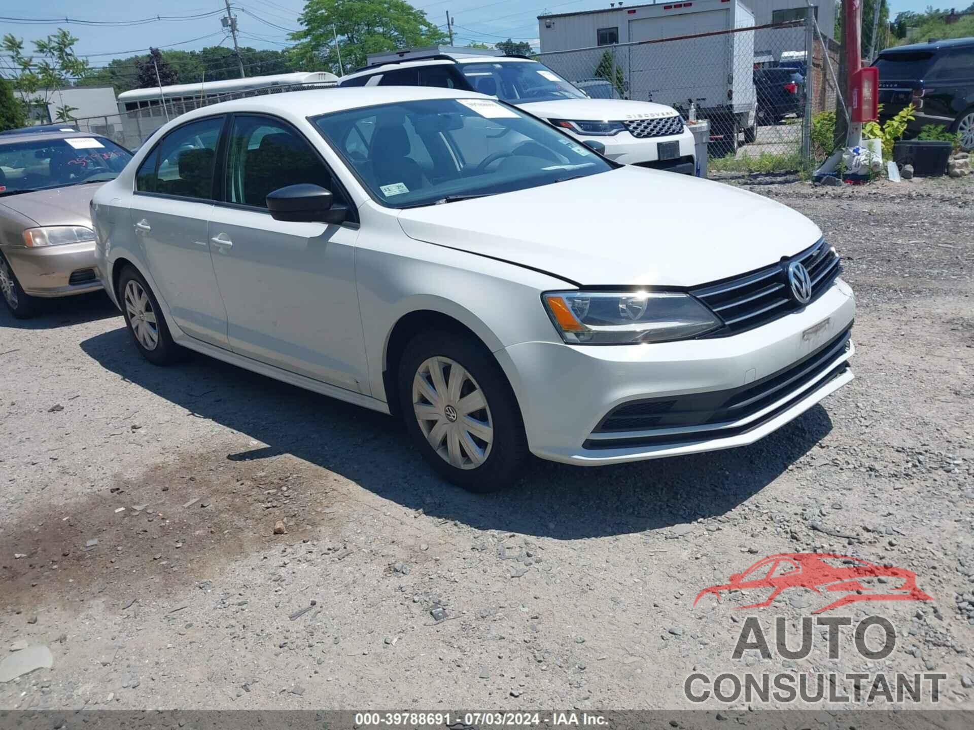 VOLKSWAGEN JETTA 2016 - 3VW267AJ3GM408360