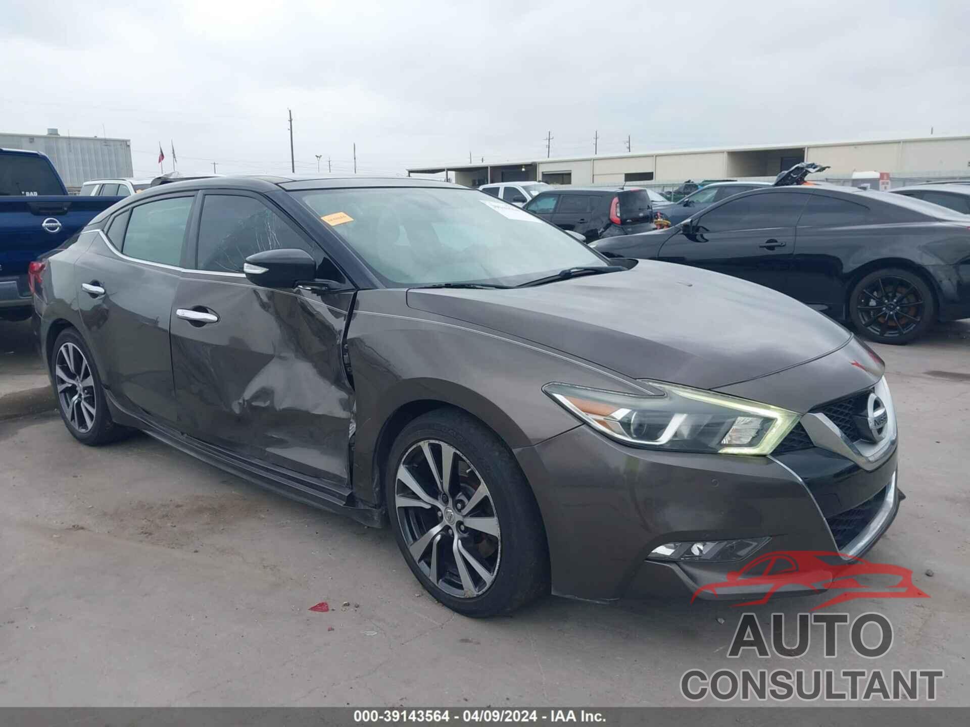 NISSAN MAXIMA 2016 - 1N4AA6APXGC396601