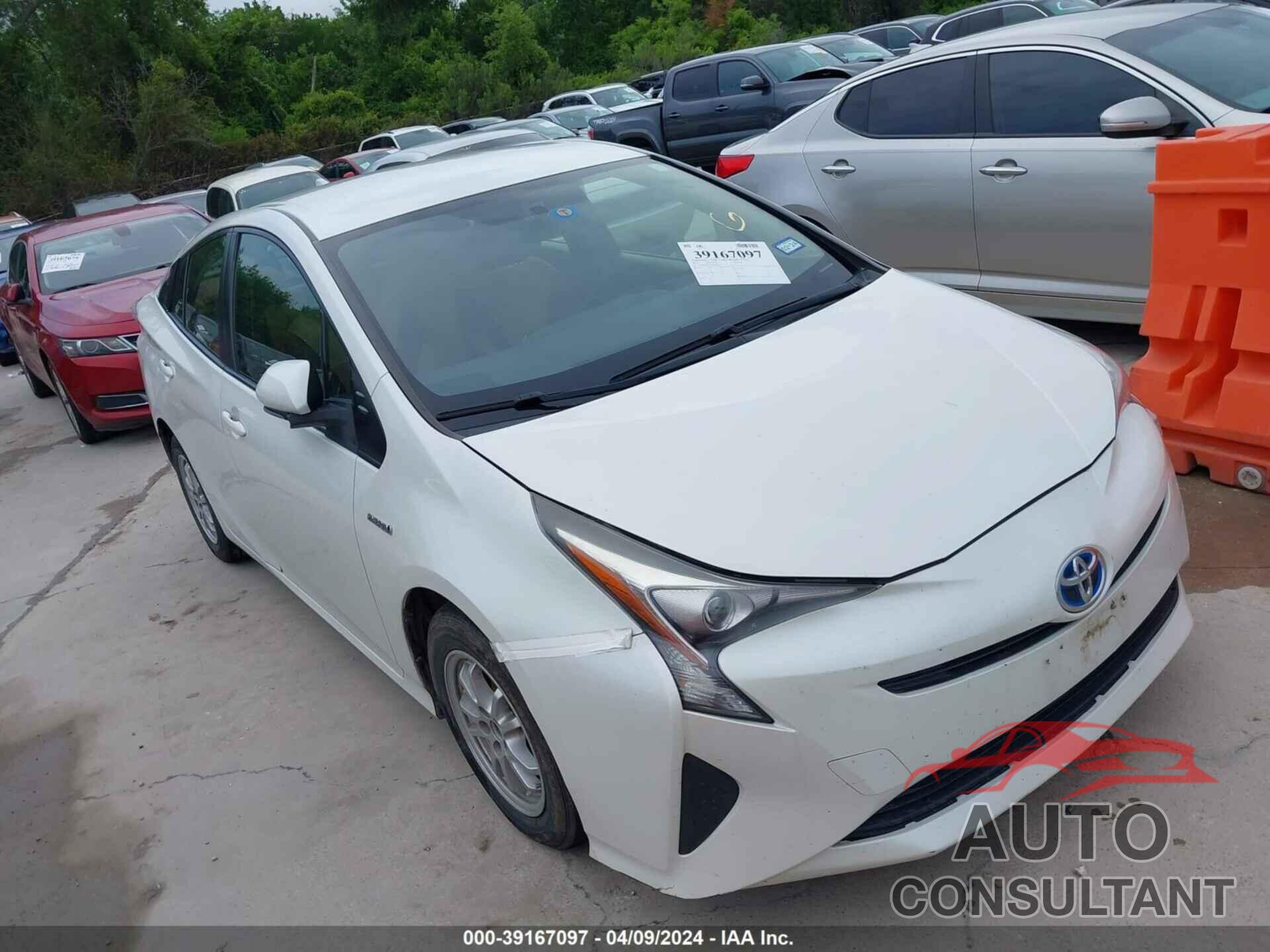 TOYOTA PRIUS 2016 - JTDKBRFU1G3004942