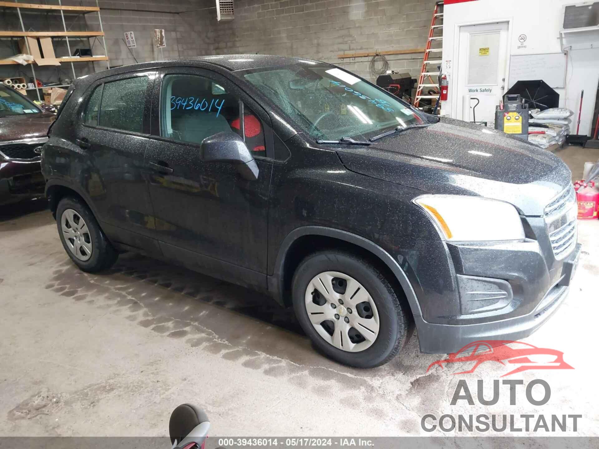 CHEVROLET TRAX 2016 - KL7CJKSB5GB647249