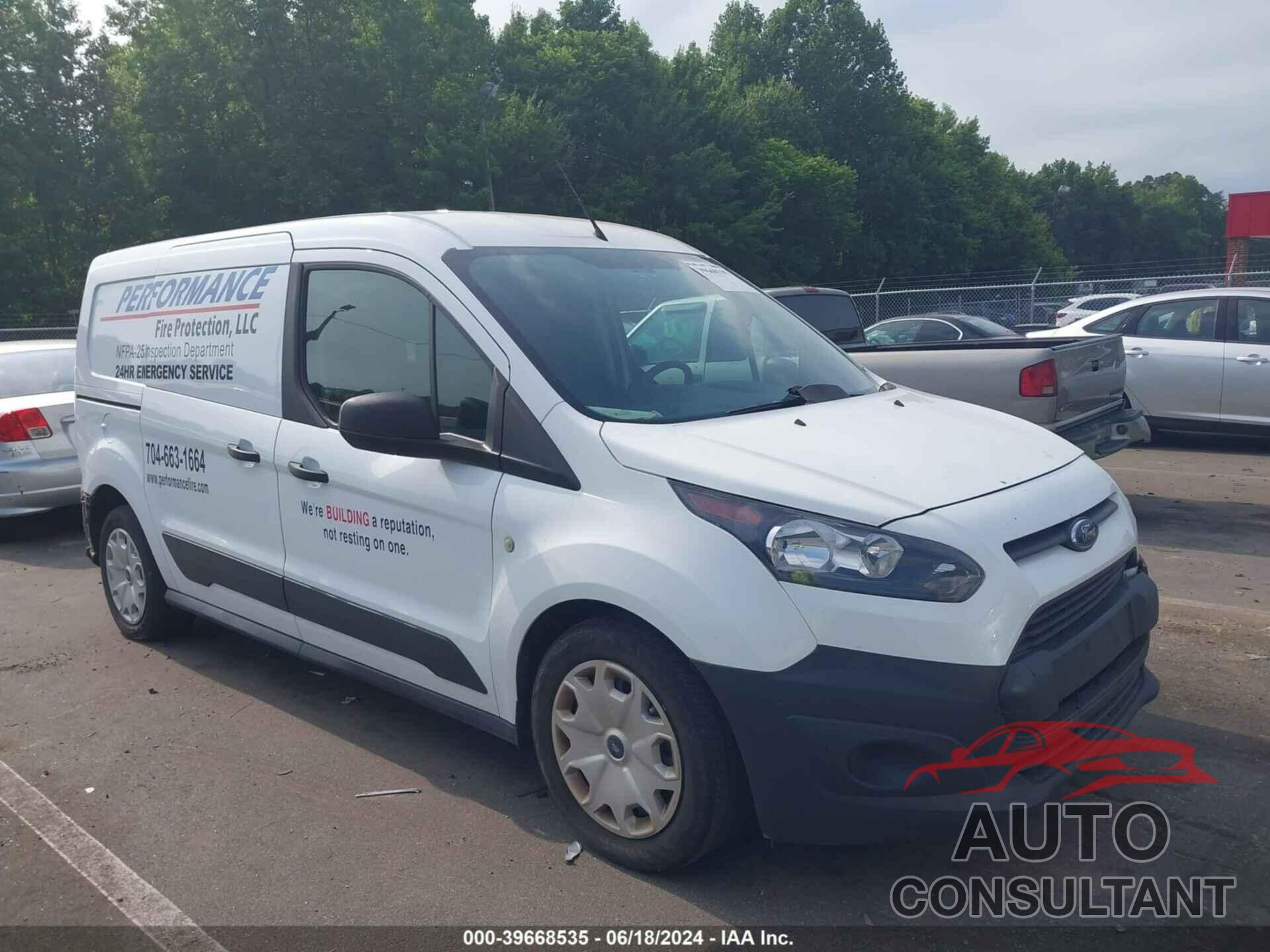 FORD TRANSIT CONNECT 2018 - NM0LS7E71J1346427