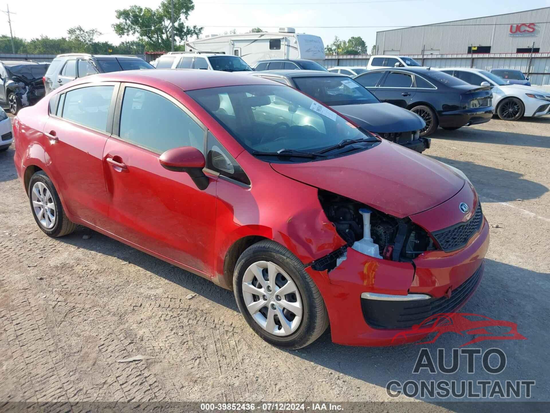 KIA RIO 2017 - KNADM4A32H6038227