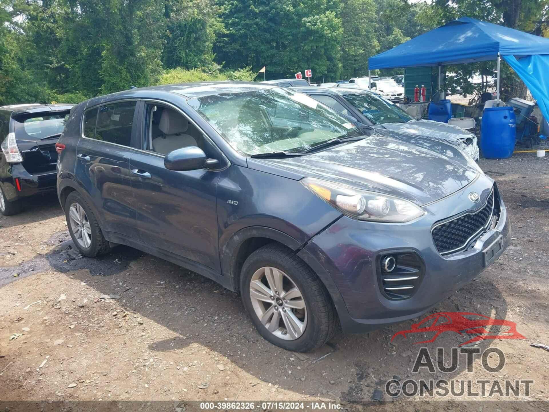 KIA SPORTAGE 2018 - KNDPMCAC2J7446060