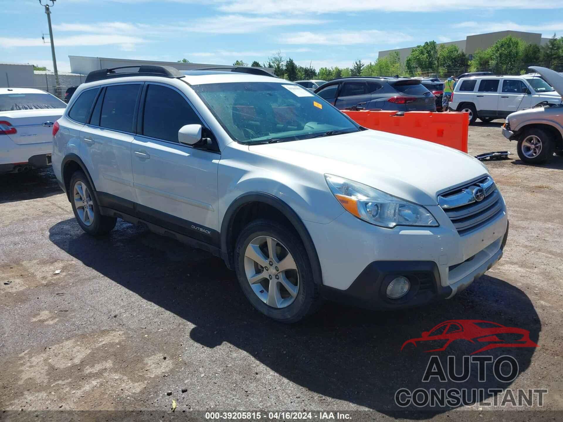 SUBARU OUTBACK 2014 - 4S4BRBLC6E3270545