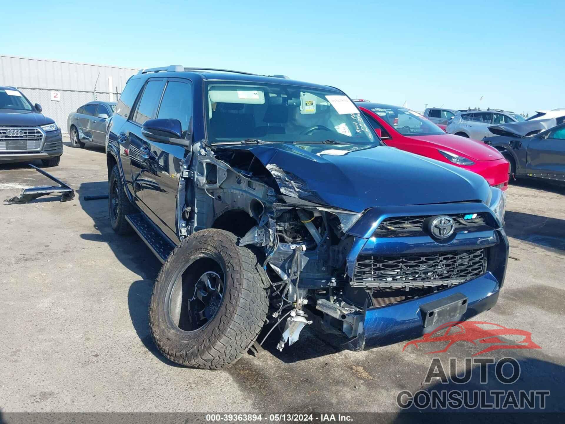 TOYOTA 4RUNNER 2018 - JTEBU5JR1J5531246