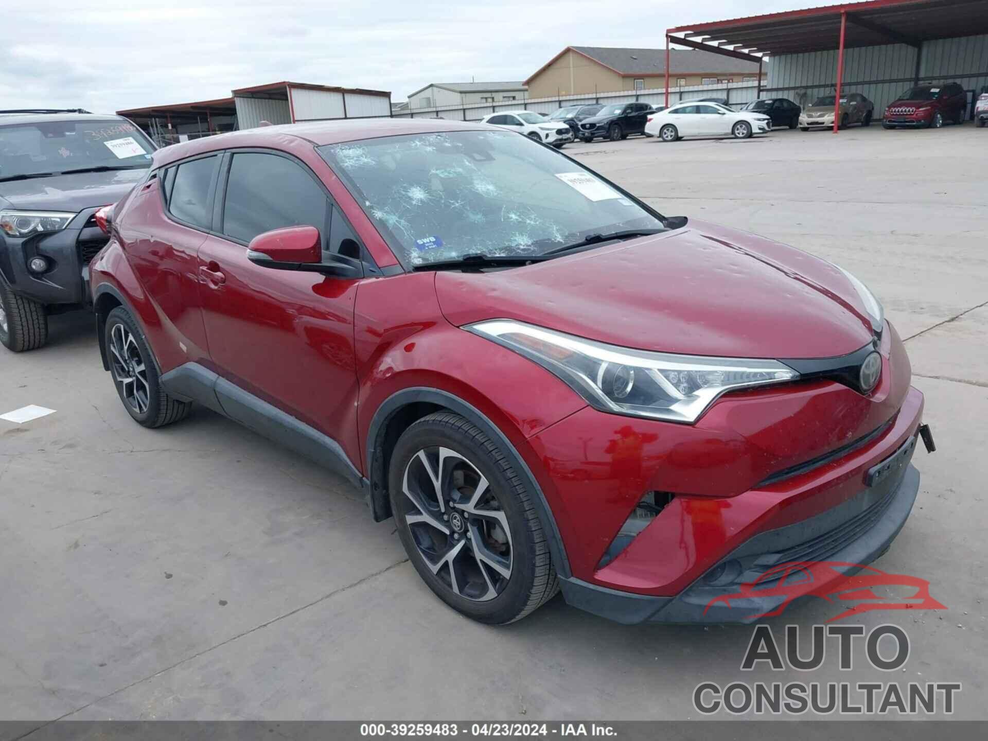 TOYOTA C-HR 2018 - NMTKHMBX8JR002627