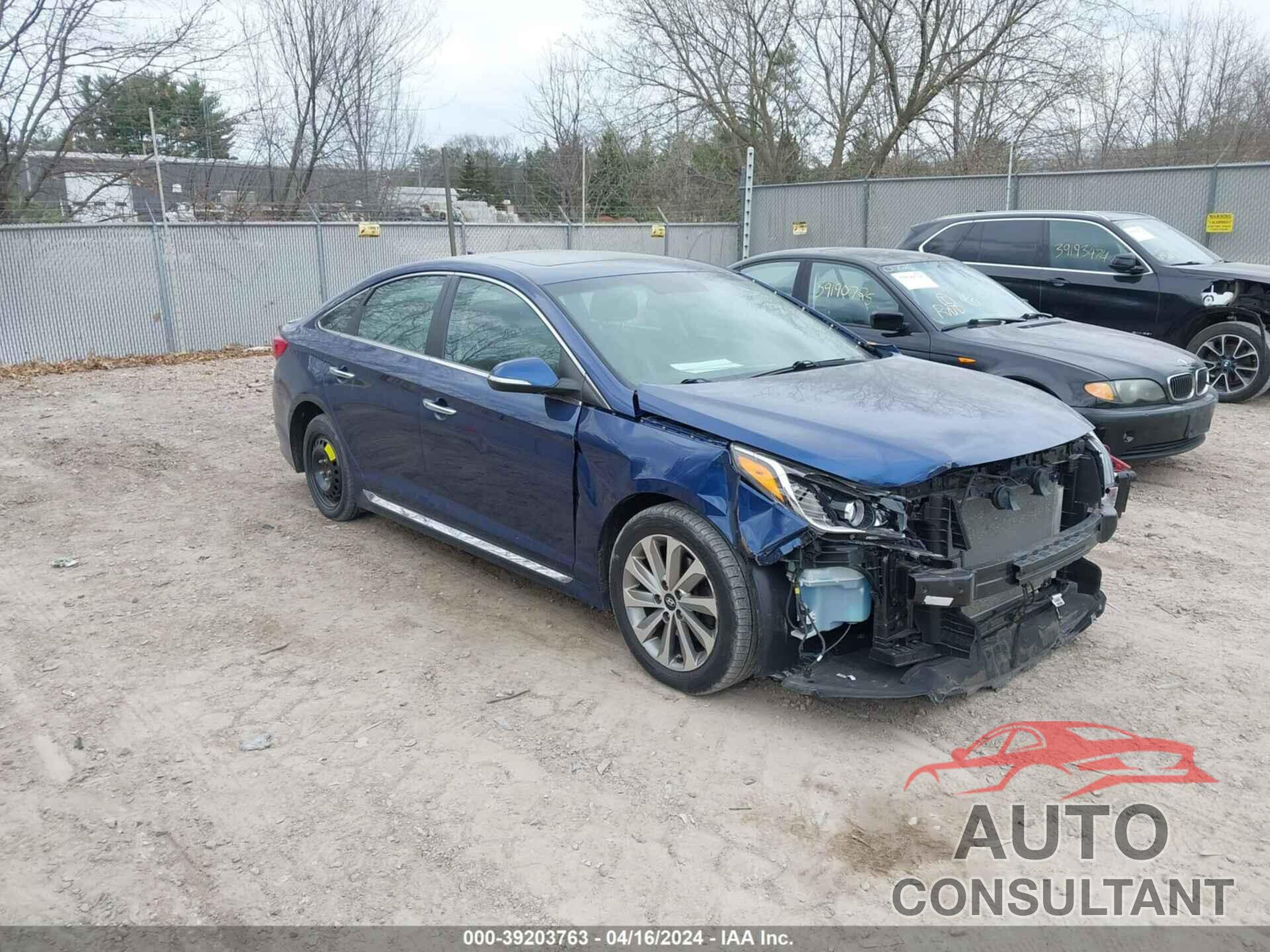 HYUNDAI SONATA 2017 - 5NPE34AF4HH592587