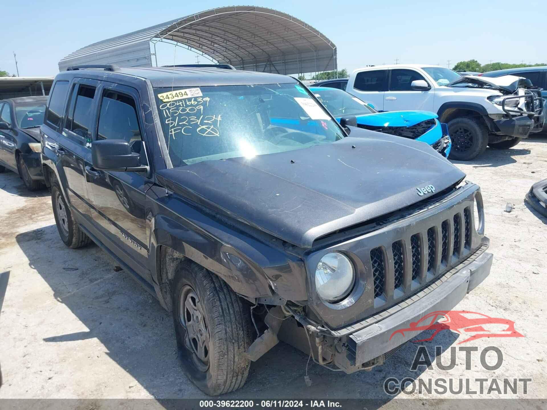 JEEP PATRIOT 2017 - 1C4NJPBA2HD115009