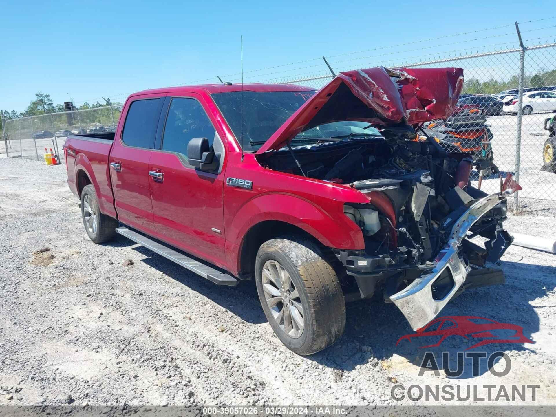 FORD F-150 2017 - 1FTFW1EG0HFA73754