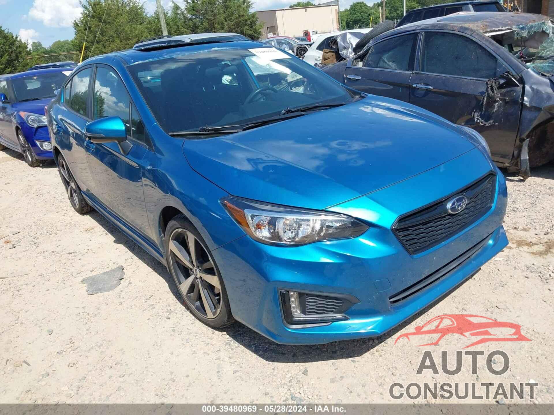 SUBARU IMPREZA 2018 - 4S3GKAL61J3619219