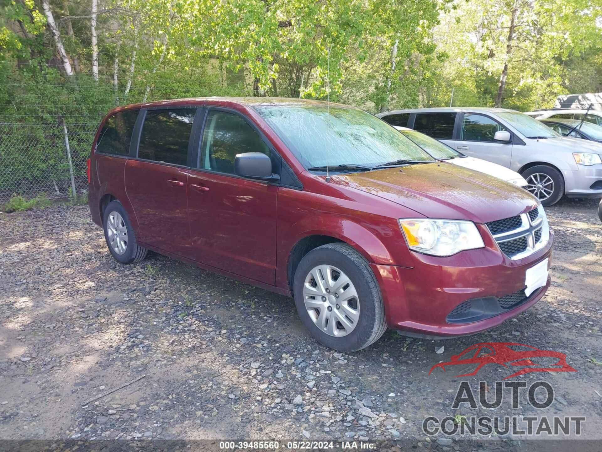 DODGE GRAND CARAVAN 2018 - 2C4RDGBG4JR339950