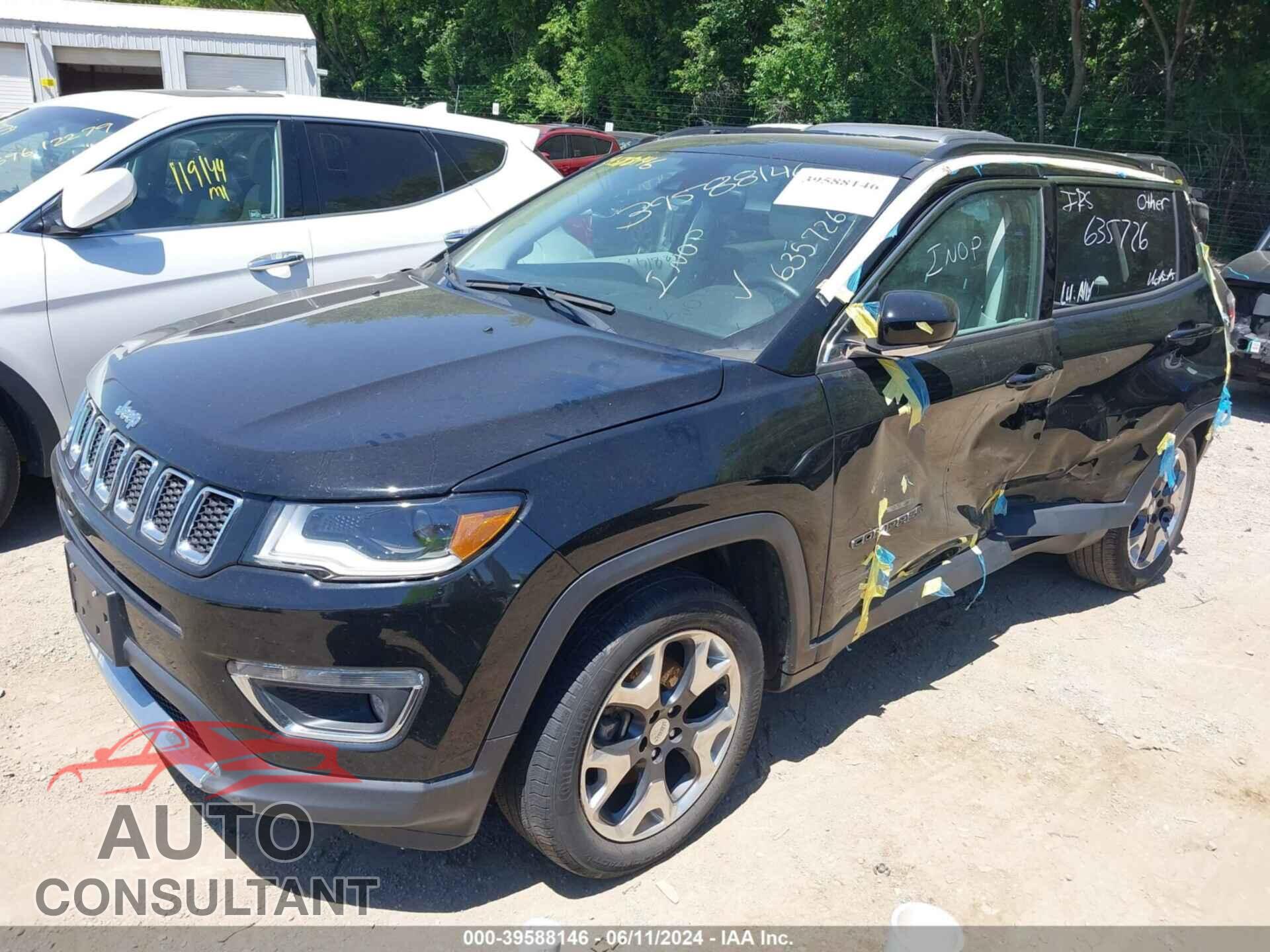 JEEP NEW COMPASS 2017 - 3C4NJDCB0HT635726