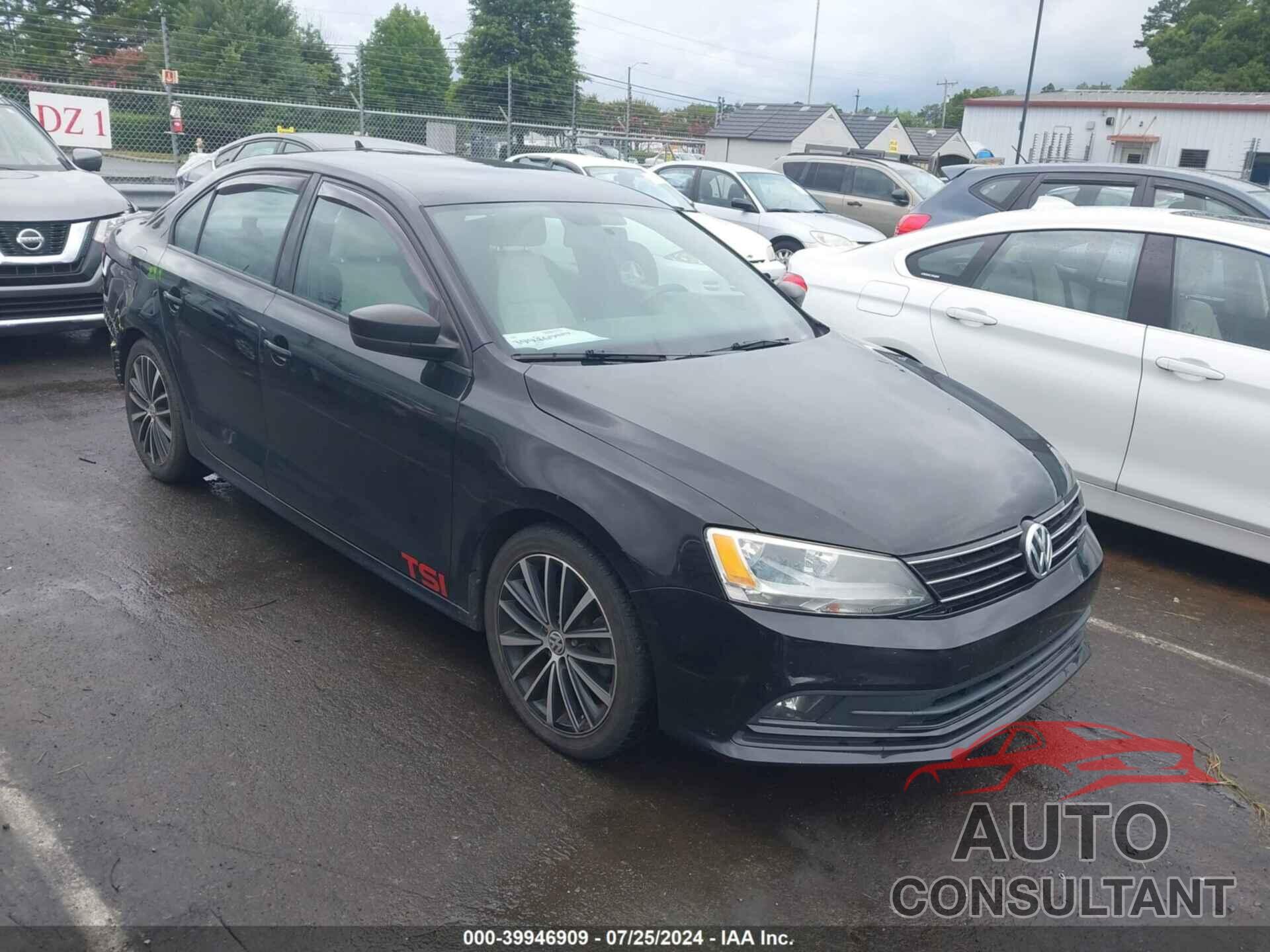 VOLKSWAGEN JETTA 2016 - 3VWD17AJ9GM258407