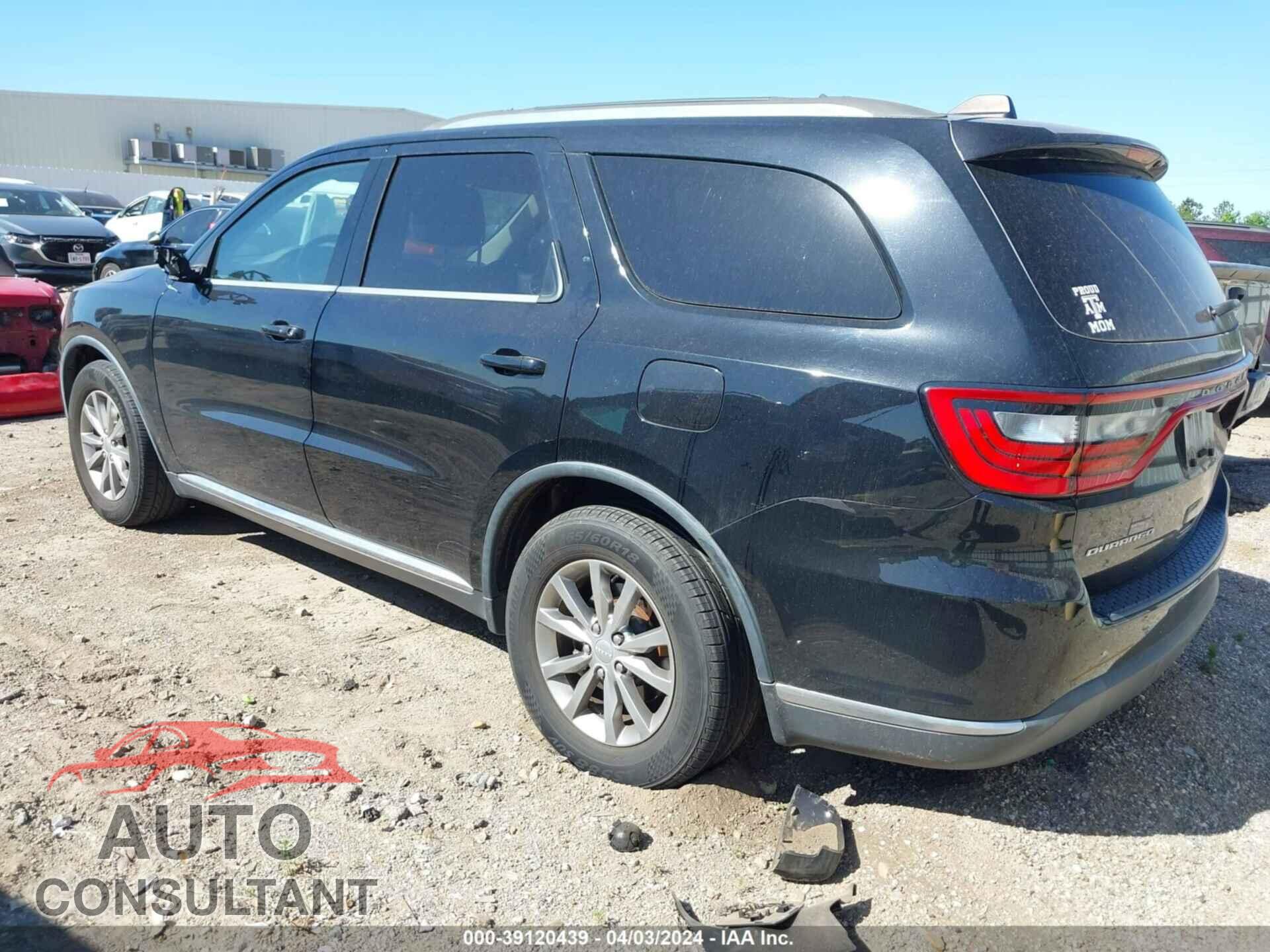 DODGE DURANGO 2017 - 1C4RDHAG1HC660595