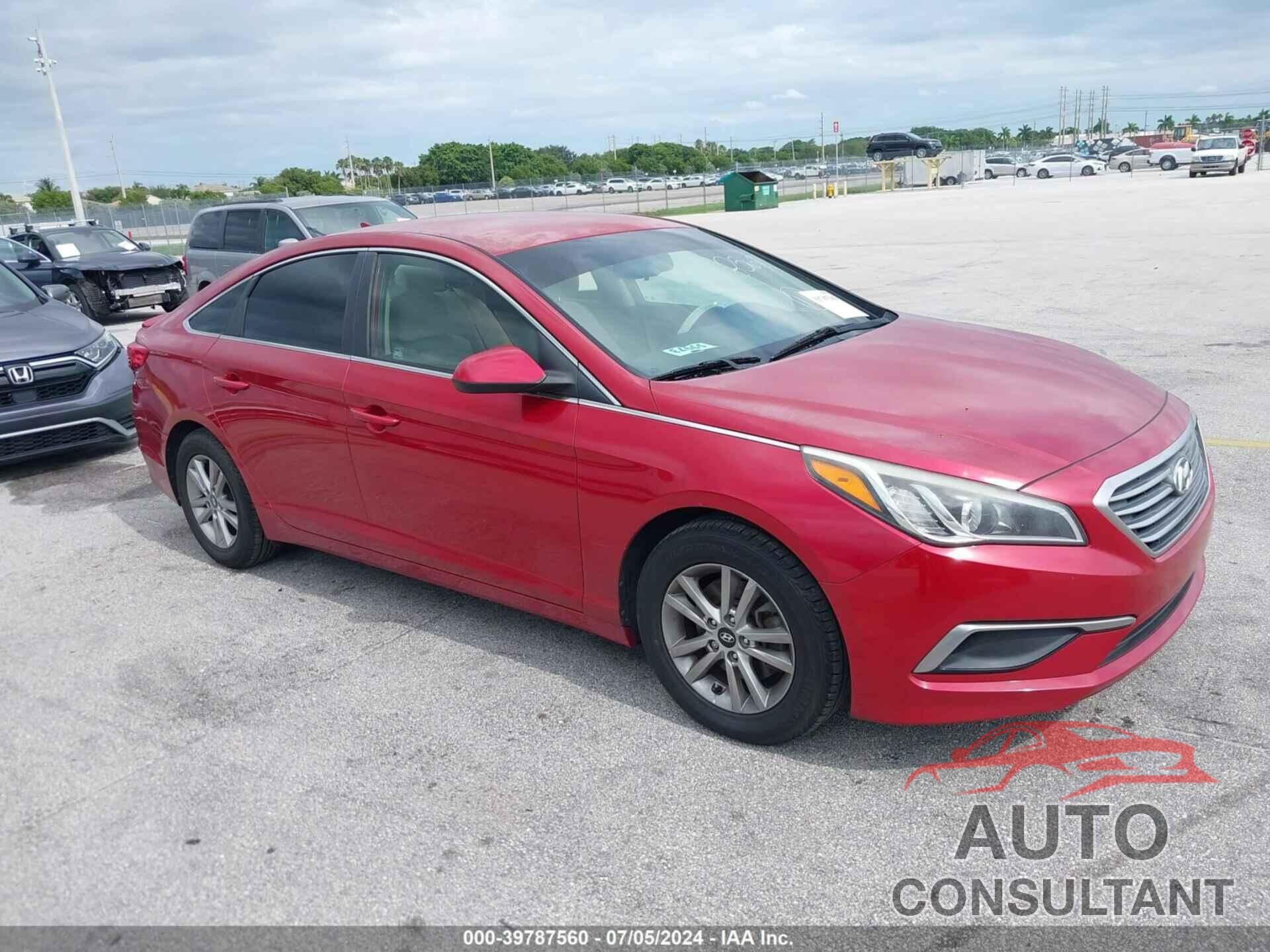 HYUNDAI SONATA 2017 - 5NPE24AF4HH508562