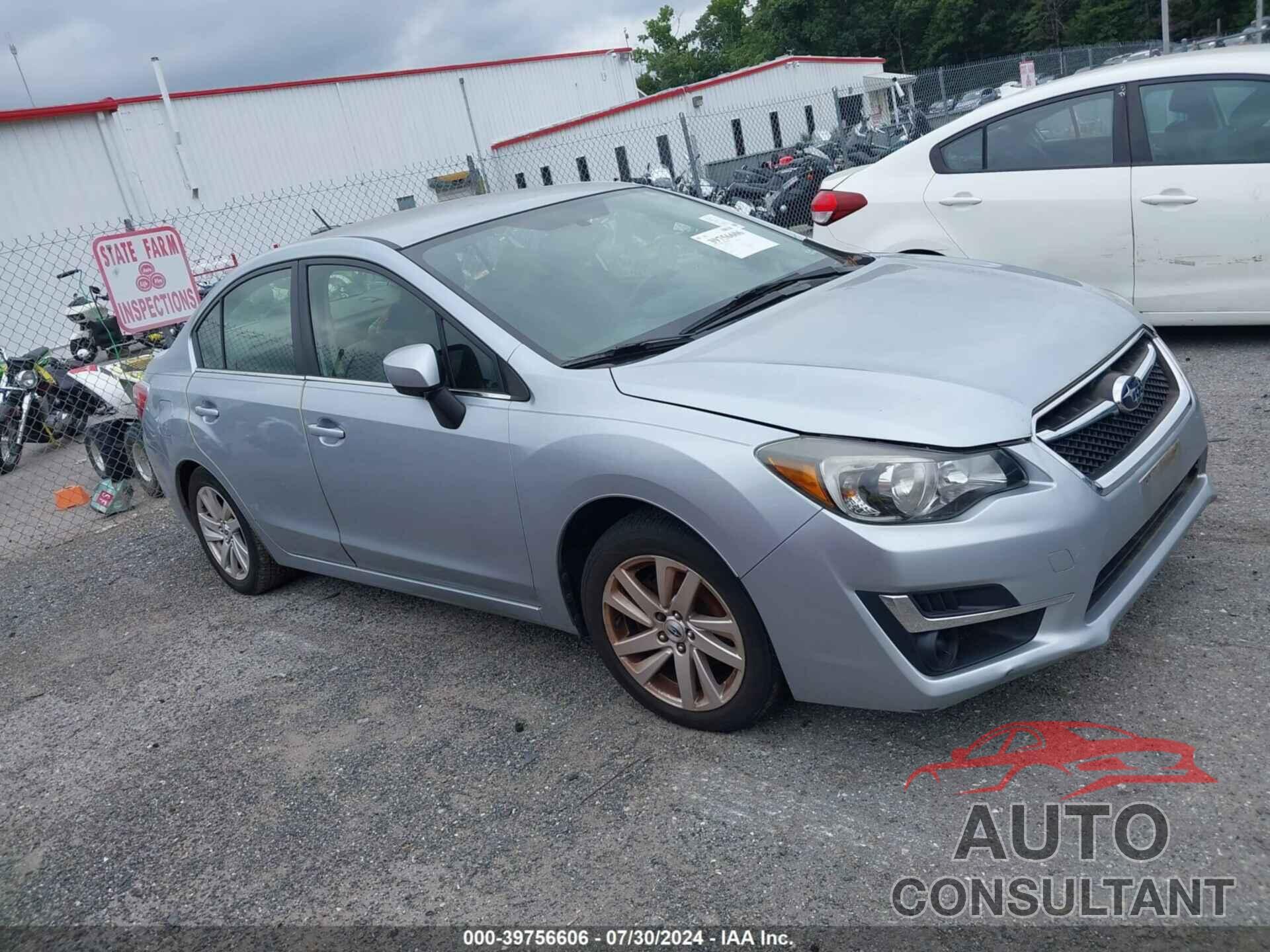 SUBARU IMPREZA 2016 - JF1GJAB62GH015748