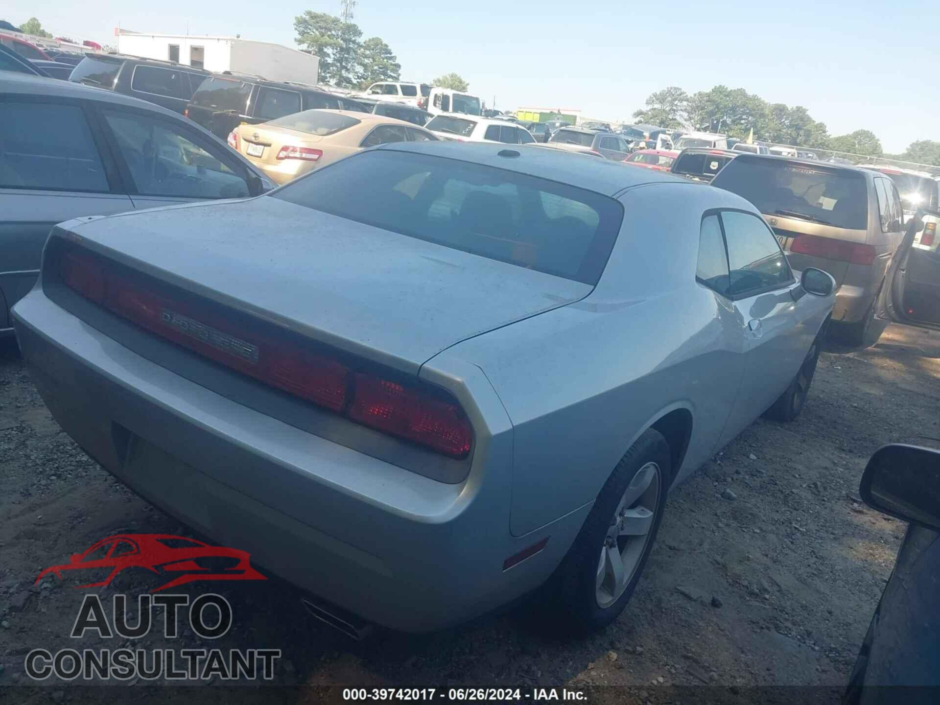 DODGE CHALLENGER 2012 - 2C3CDYAG7CH228335