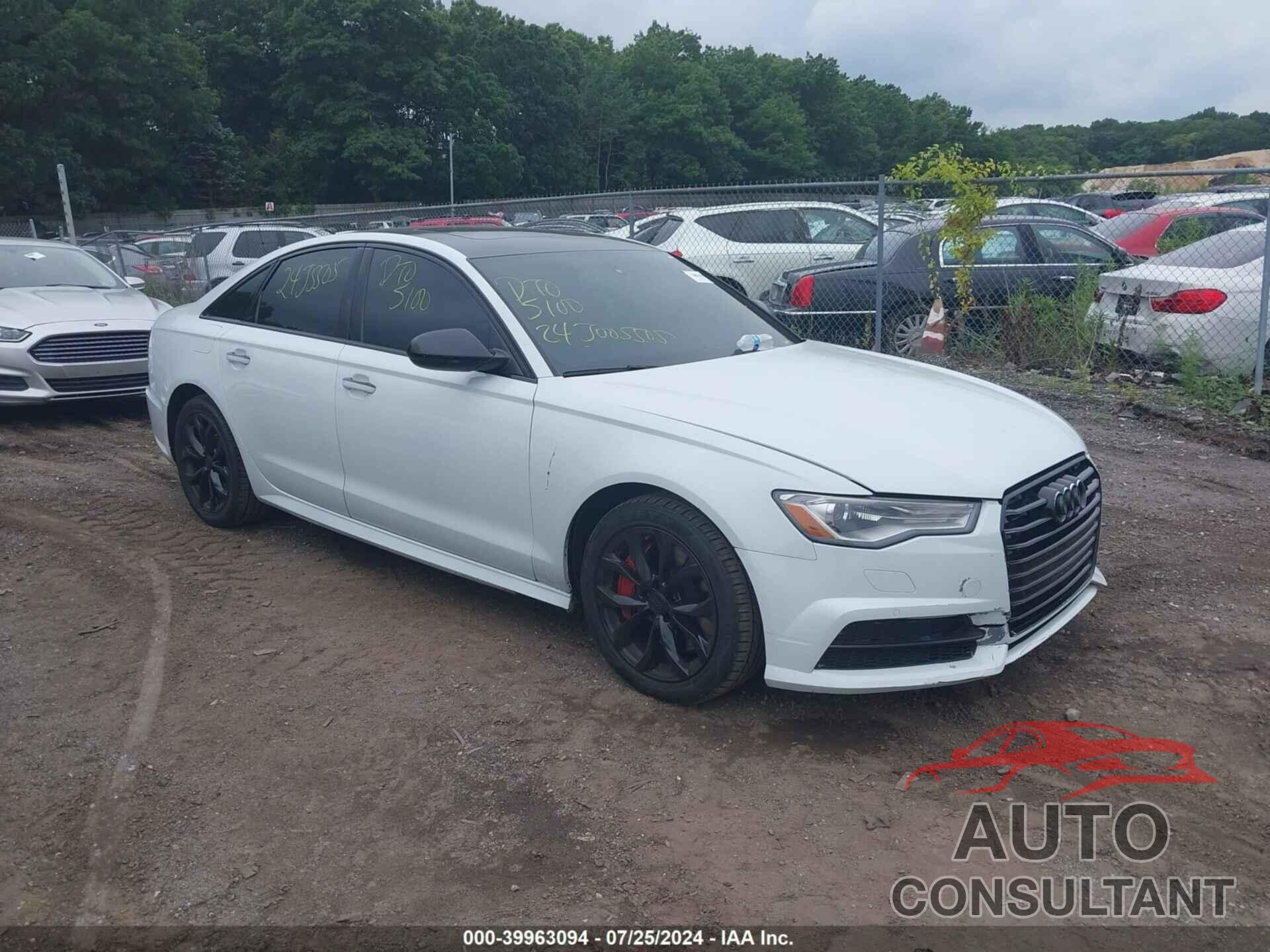 AUDI A6 2018 - WAUF8AFCXJN049010