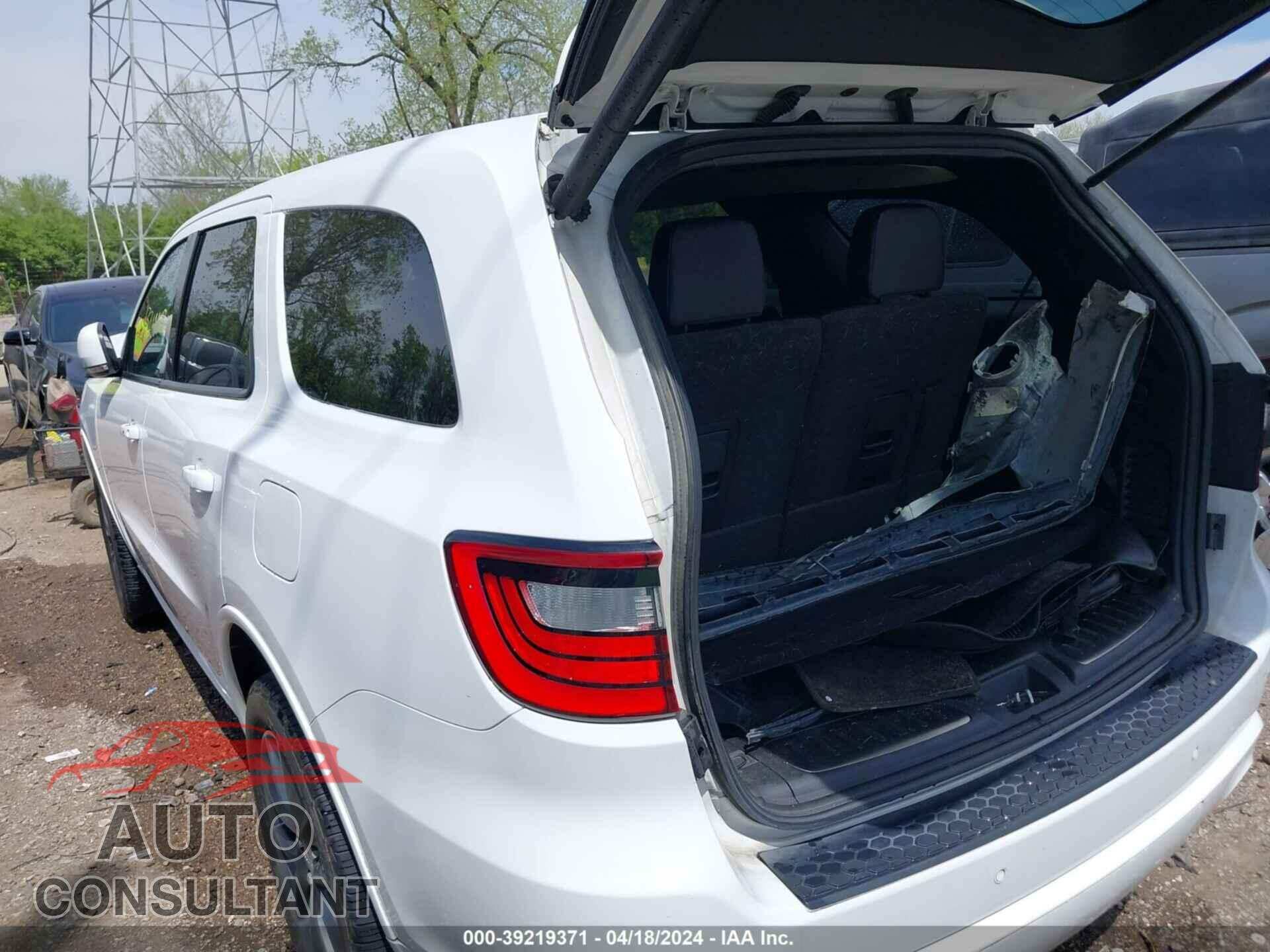 DODGE DURANGO 2018 - 1C4RDJDG0JC395483