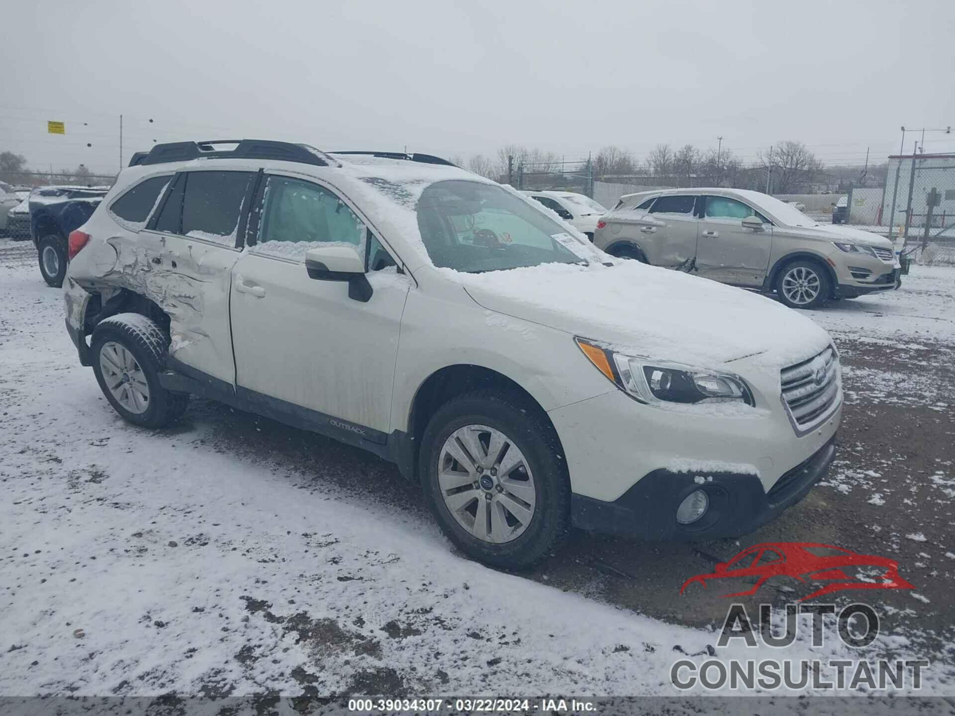 SUBARU OUTBACK 2016 - 4S4BSAHC1G3250892