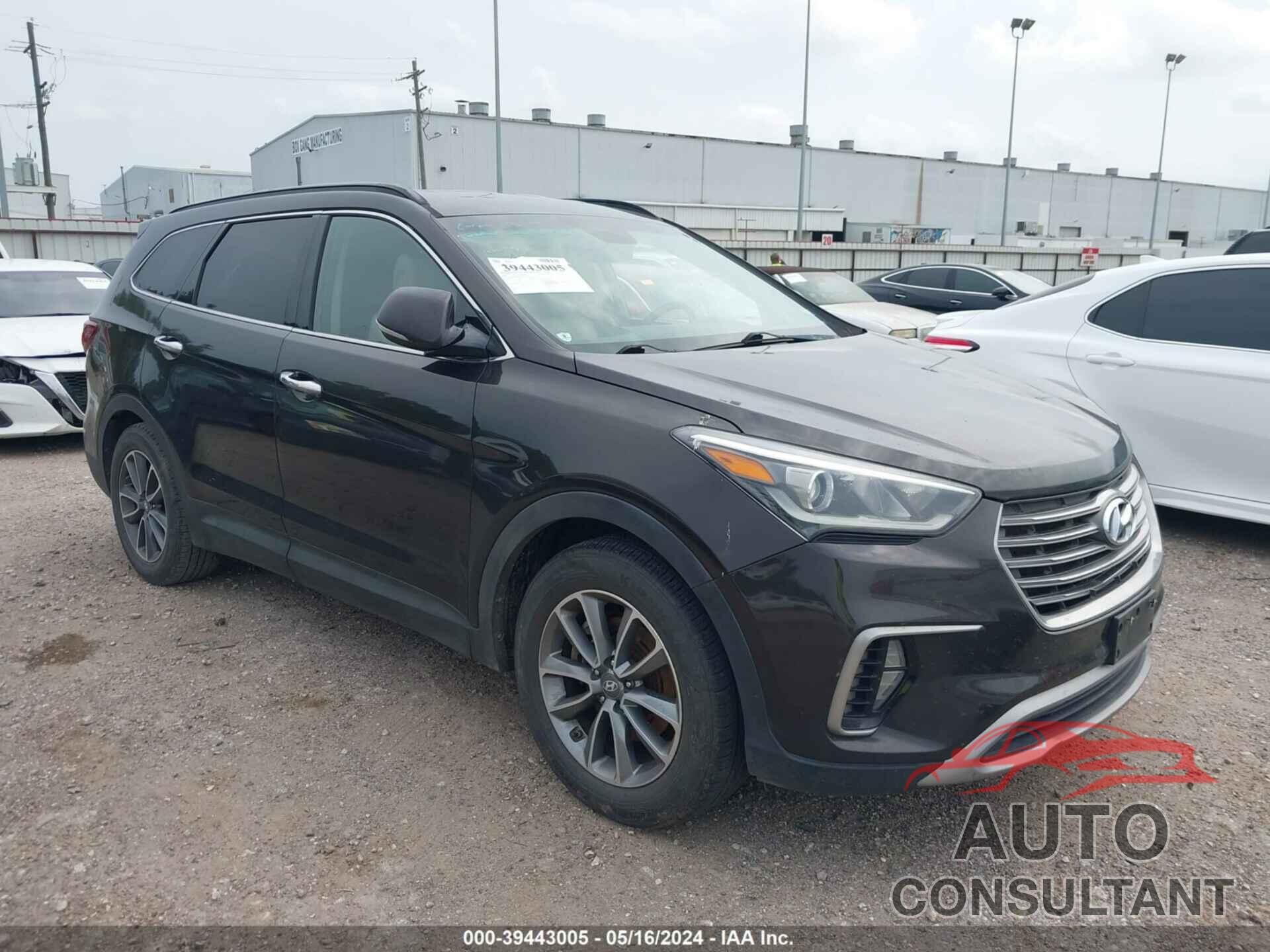 HYUNDAI SANTA FE 2017 - KM8SN4HF9HU183912