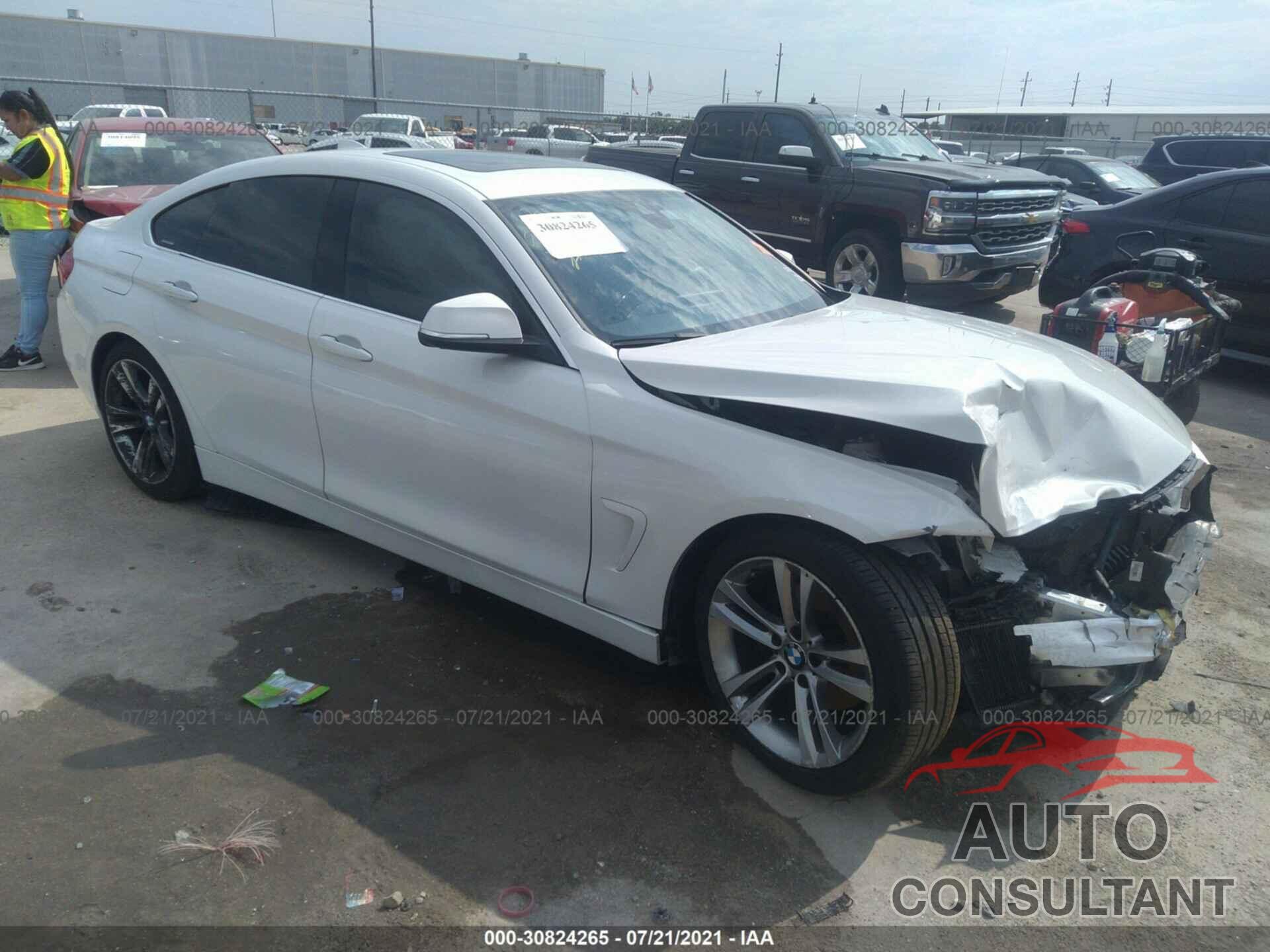 BMW 4 SERIES 2016 - WBA4A9C56GG506246