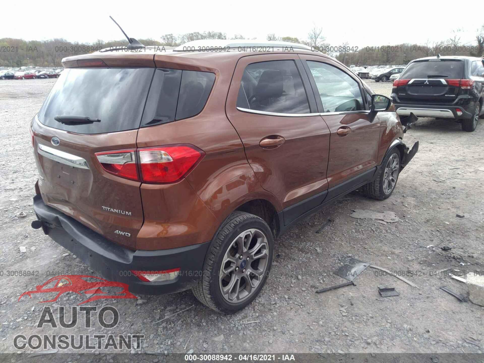 FORD ECOSPORT 2019 - MAJ6S3KLXKC267733