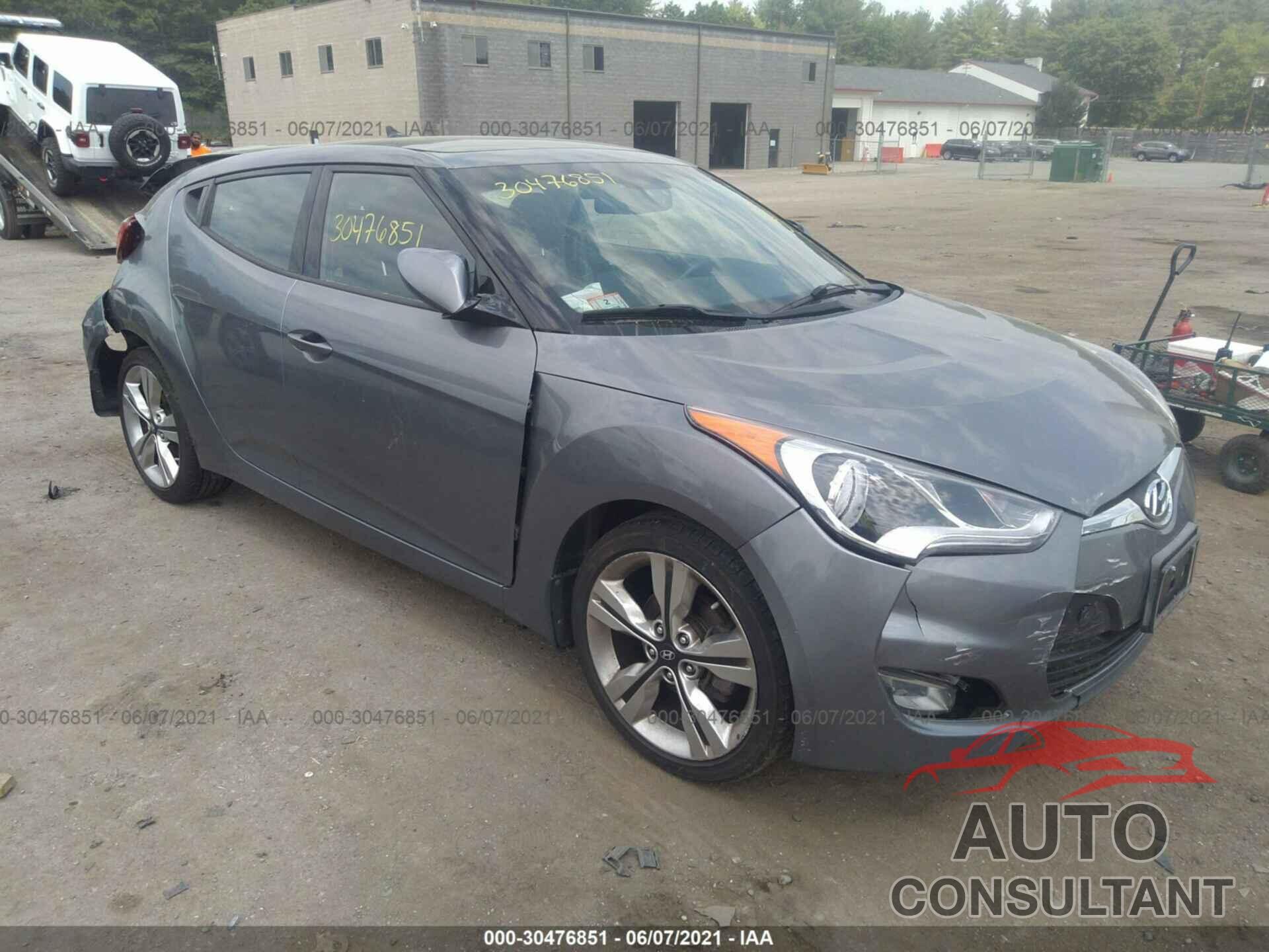 HYUNDAI VELOSTER 2016 - KMHTC6AD3GU303460