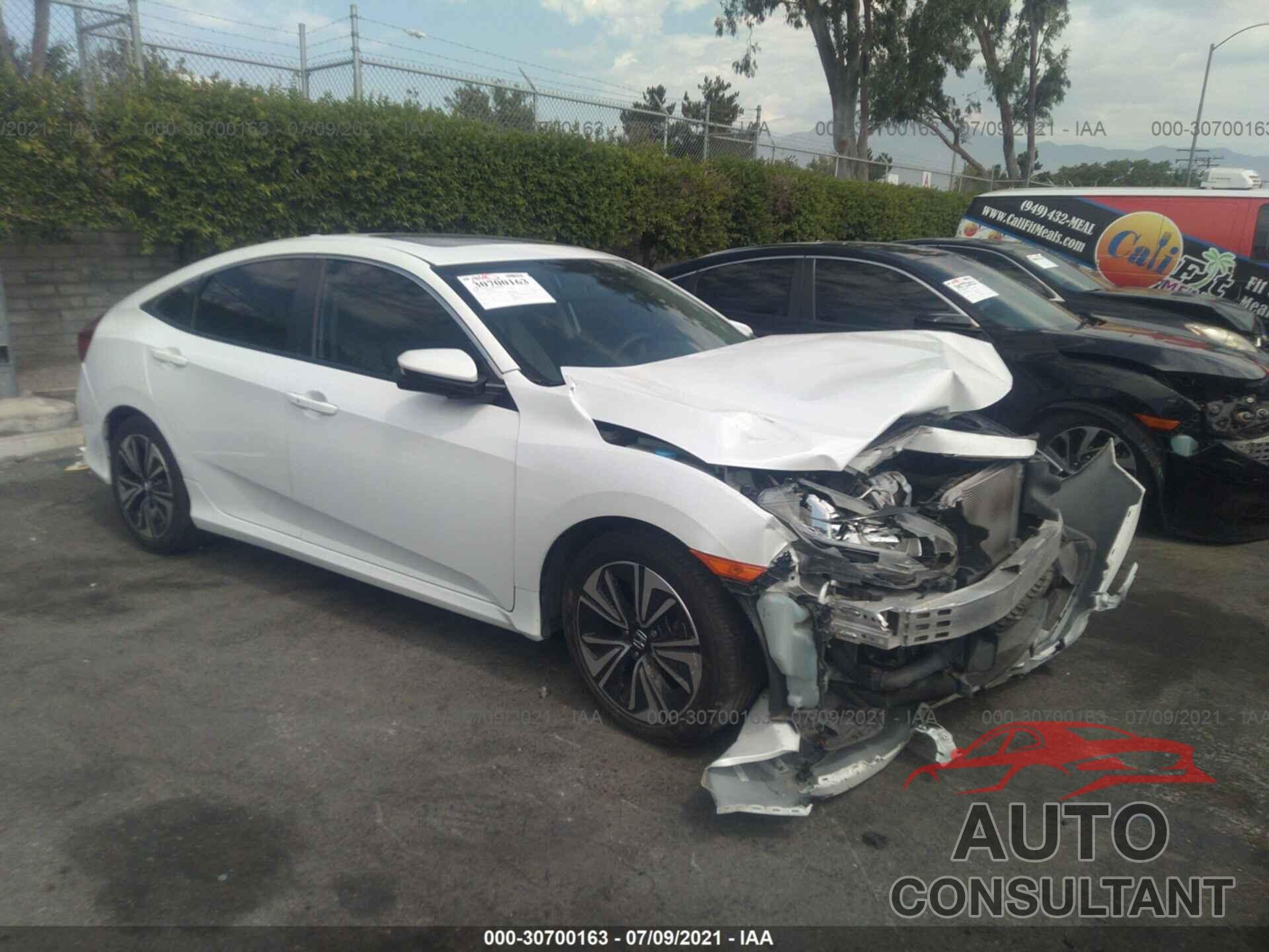 HONDA CIVIC SEDAN 2016 - 2HGFC1F30GH642394