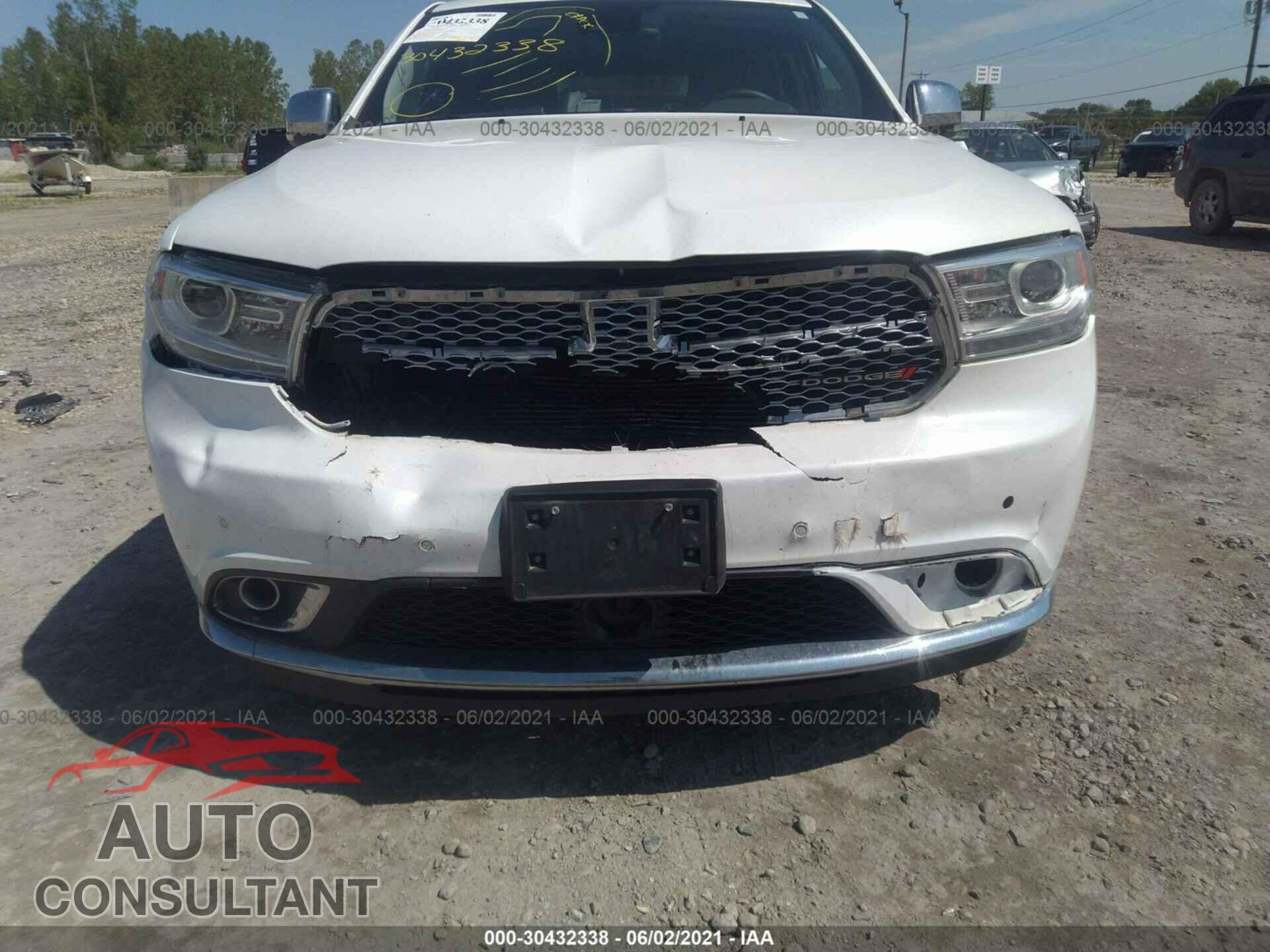 DODGE DURANGO 2018 - 1C4RDJEG5JC194886
