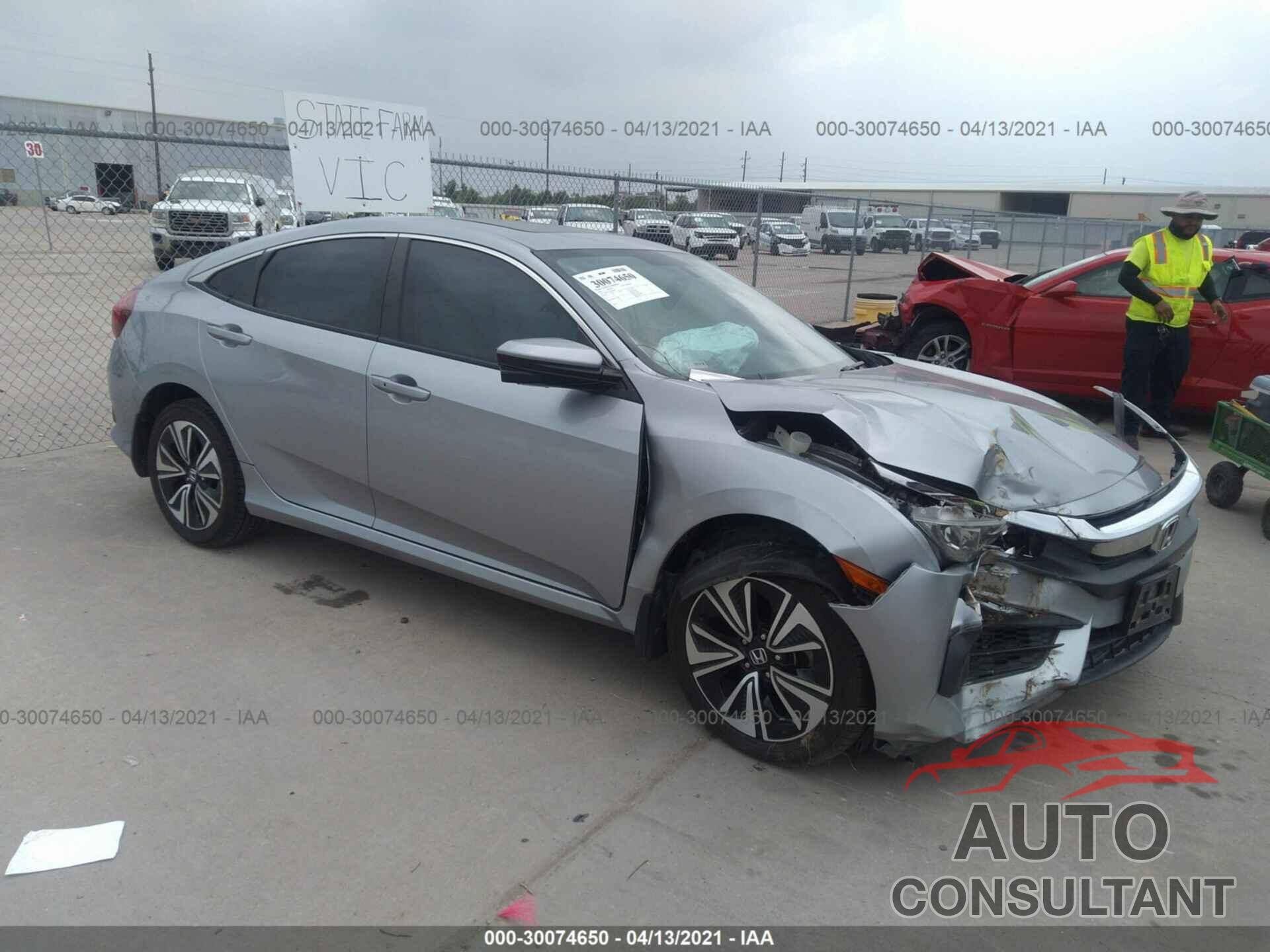 HONDA CIVIC SEDAN 2016 - 19XFC1F3XGE021917