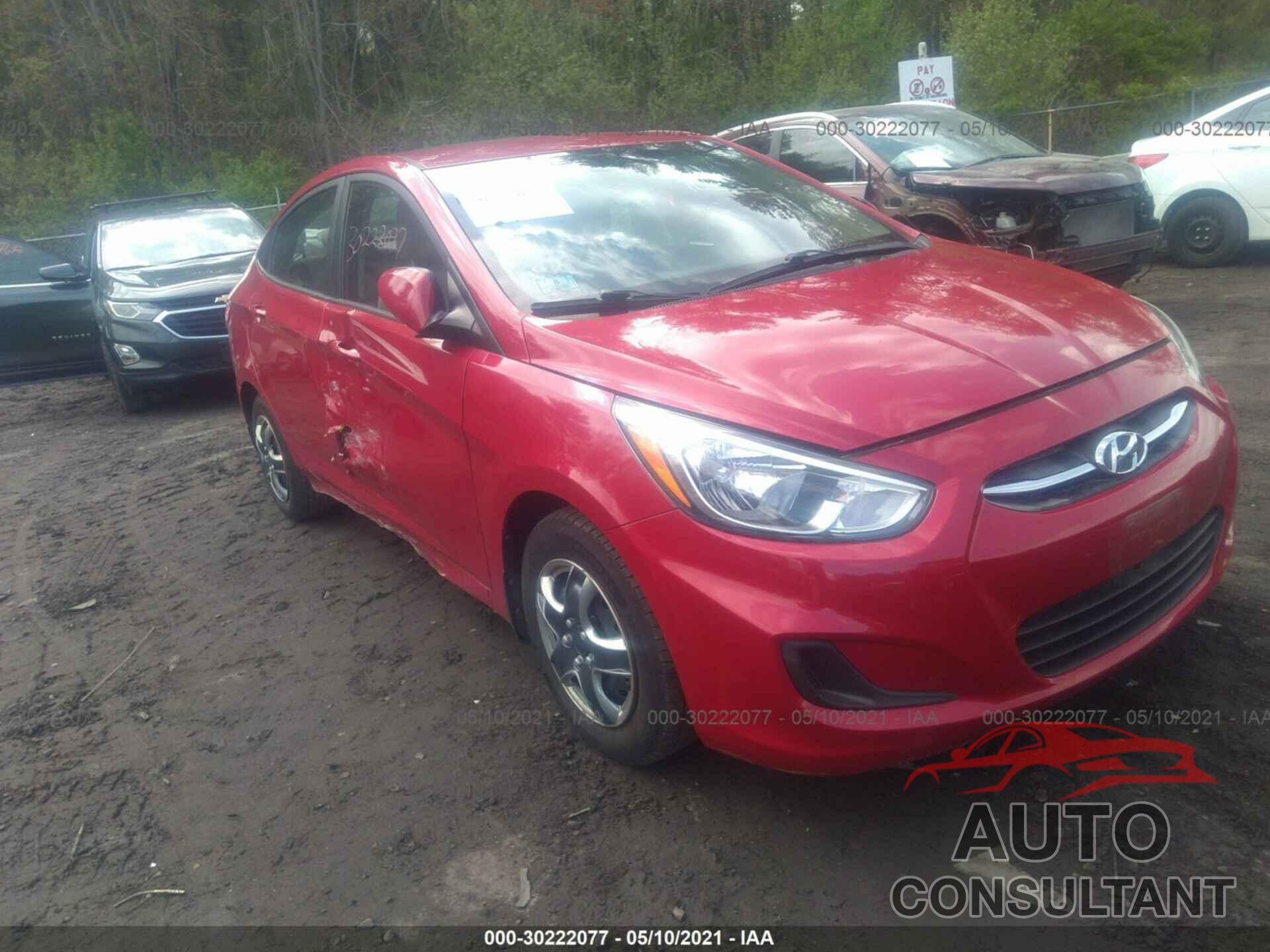 HYUNDAI ACCENT 2016 - KMHCT4AE5GU081288