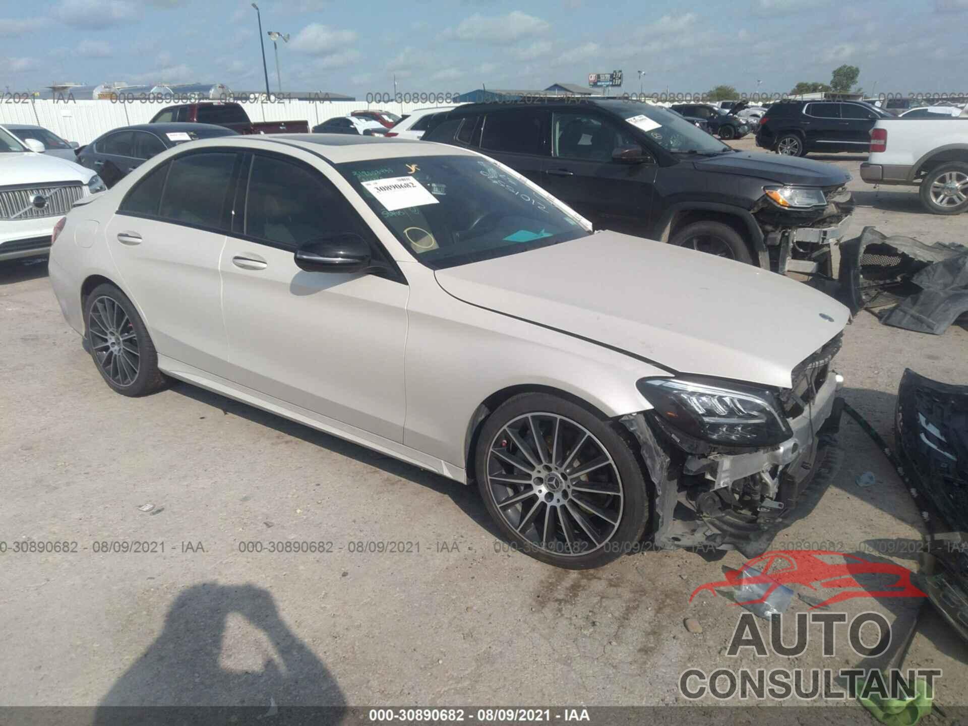 MERCEDES-BENZ C-CLASS 2019 - 55SWF8DB0KU307111
