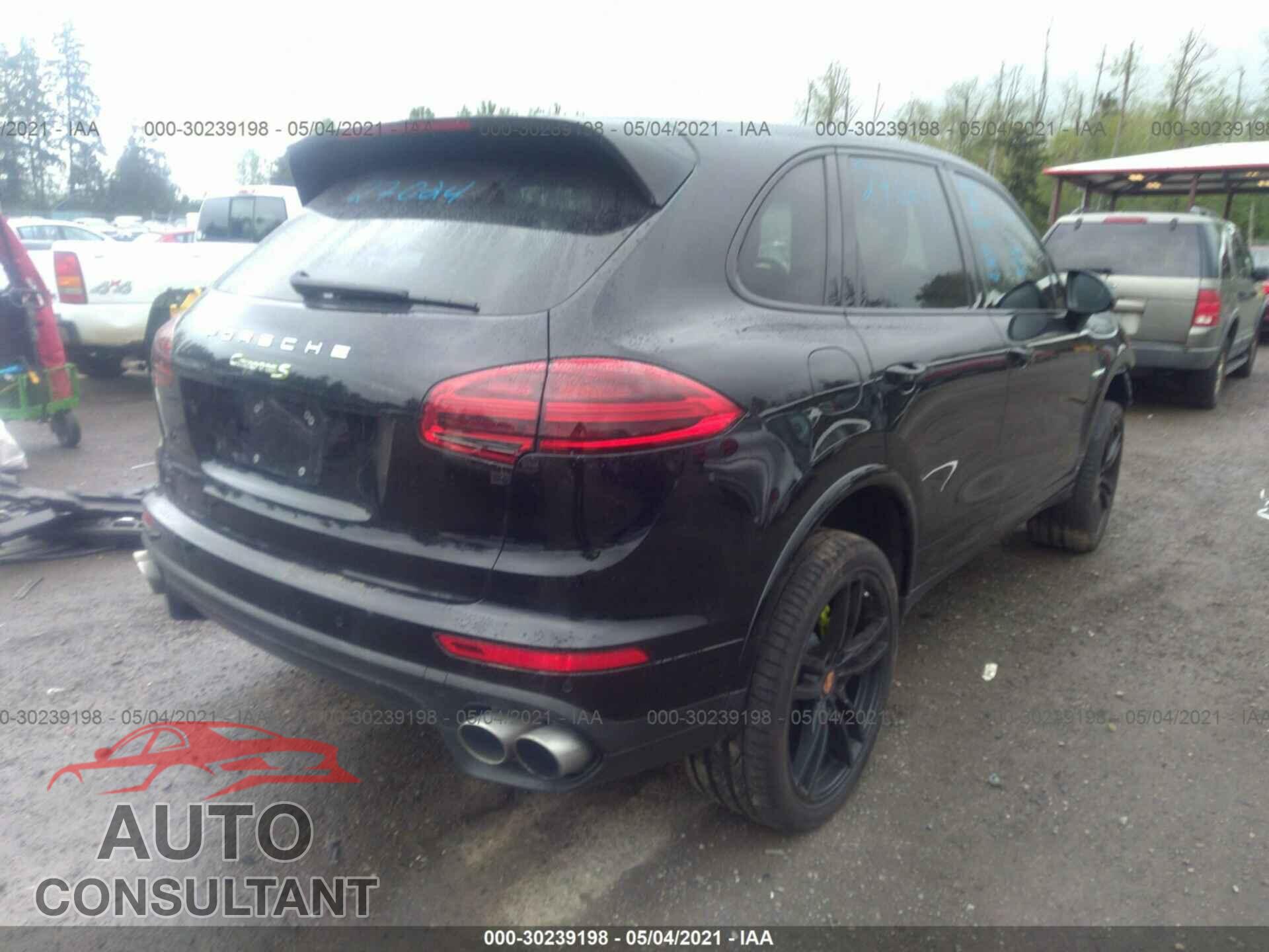 PORSCHE CAYENNE 2018 - WP1AE2A29JLA72458