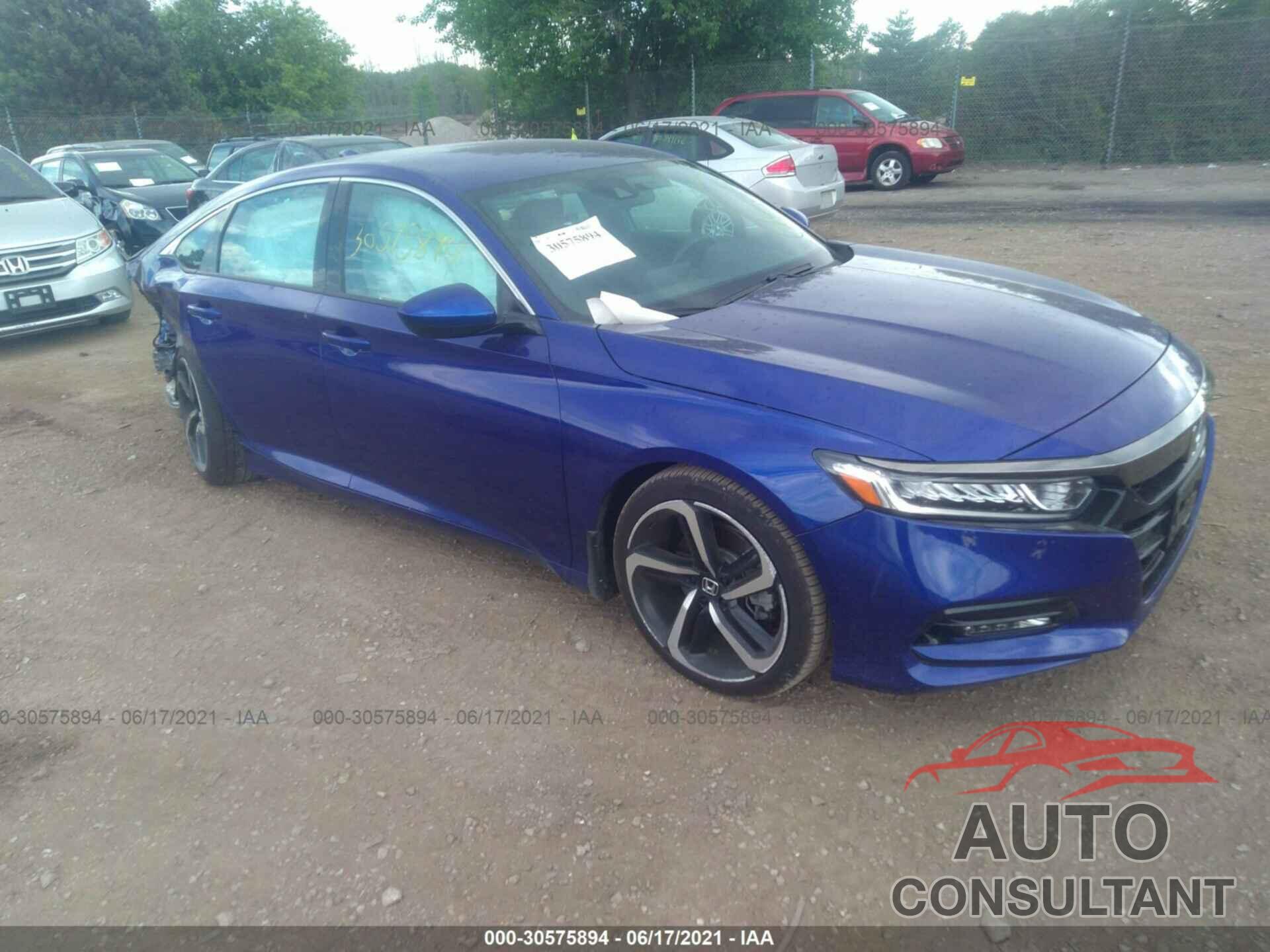 HONDA ACCORD SEDAN 2019 - 1HGCV1F35KA140386