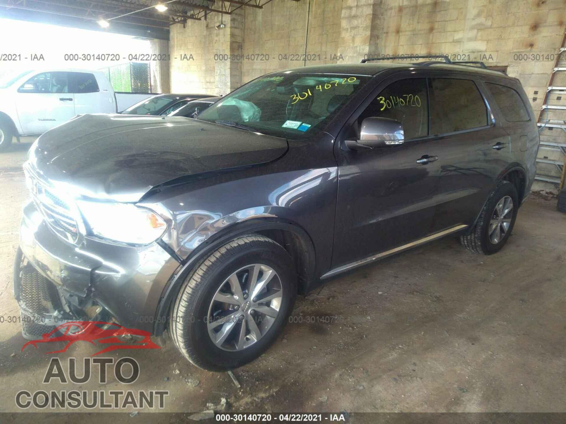 DODGE DURANGO 2016 - 1C4RDJDG9GC387410