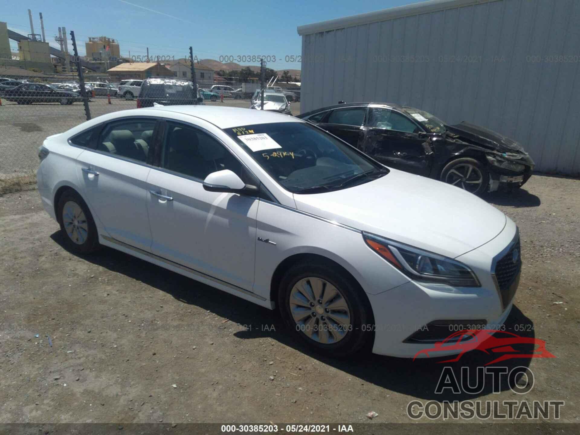 HYUNDAI SONATA HYBRID 2016 - KMHE24L10GA029025