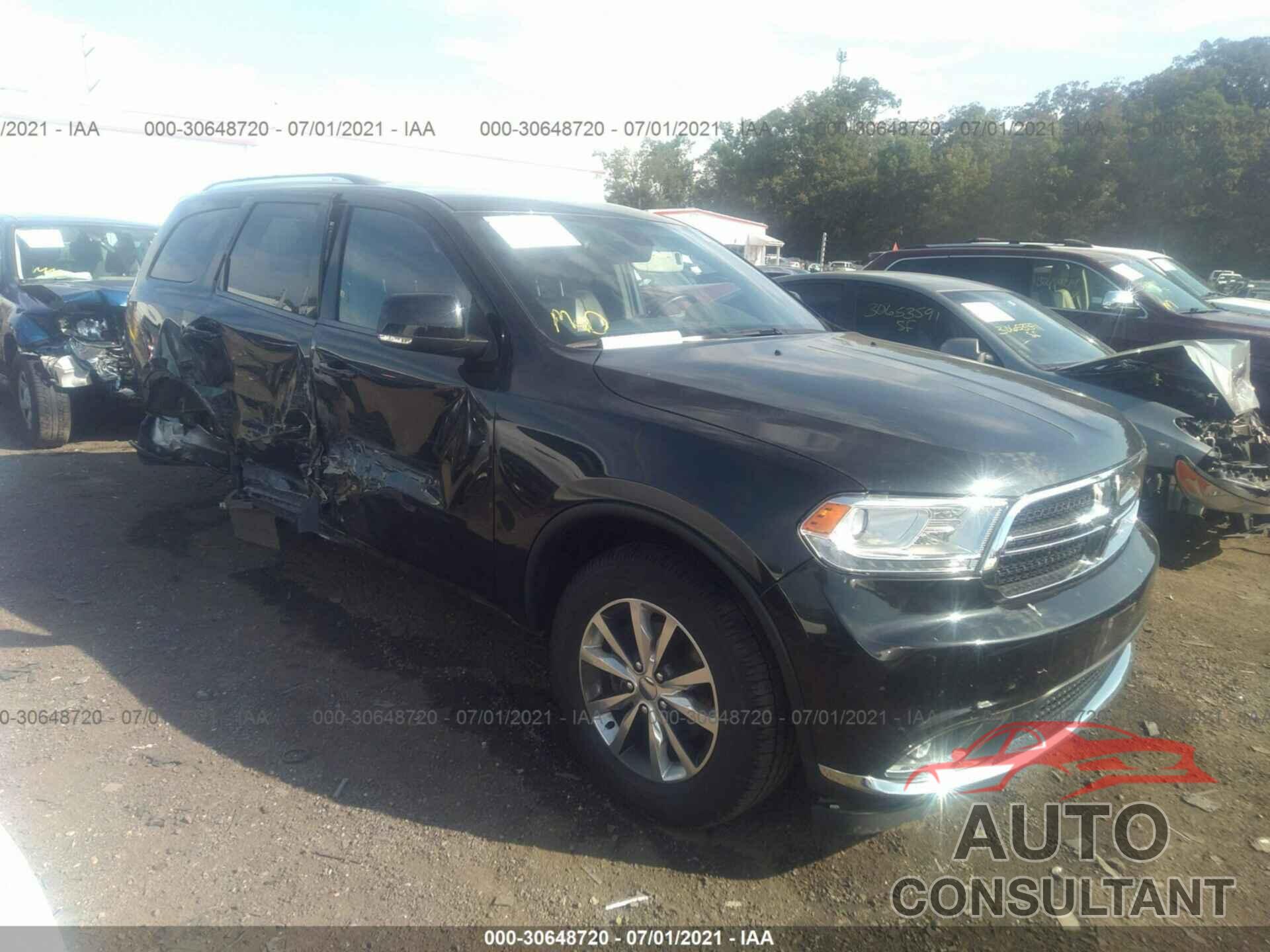 DODGE DURANGO 2016 - 1C4RDJDG0GC419712