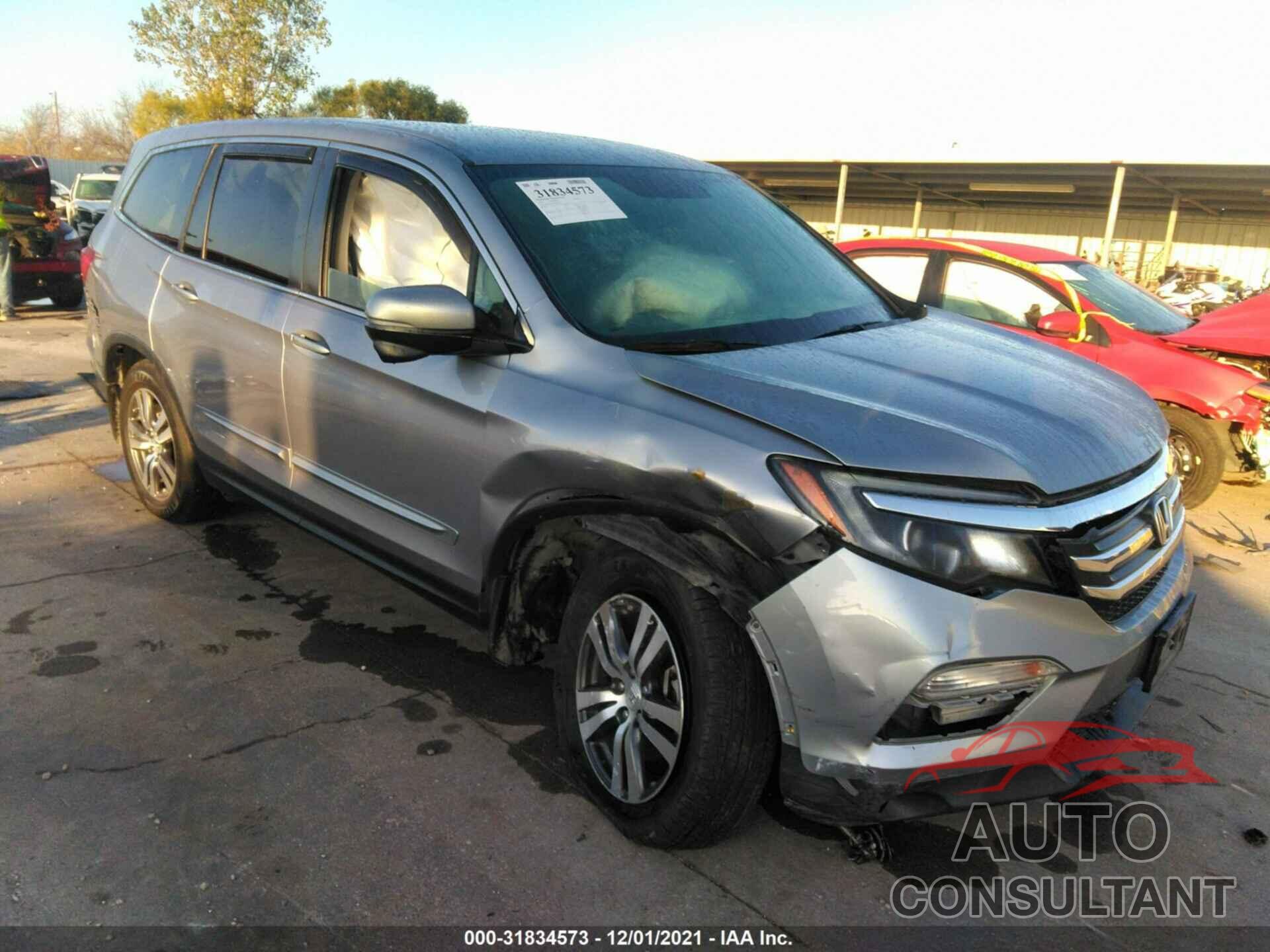 HONDA PILOT 2017 - 5FNYF5H35HB010551