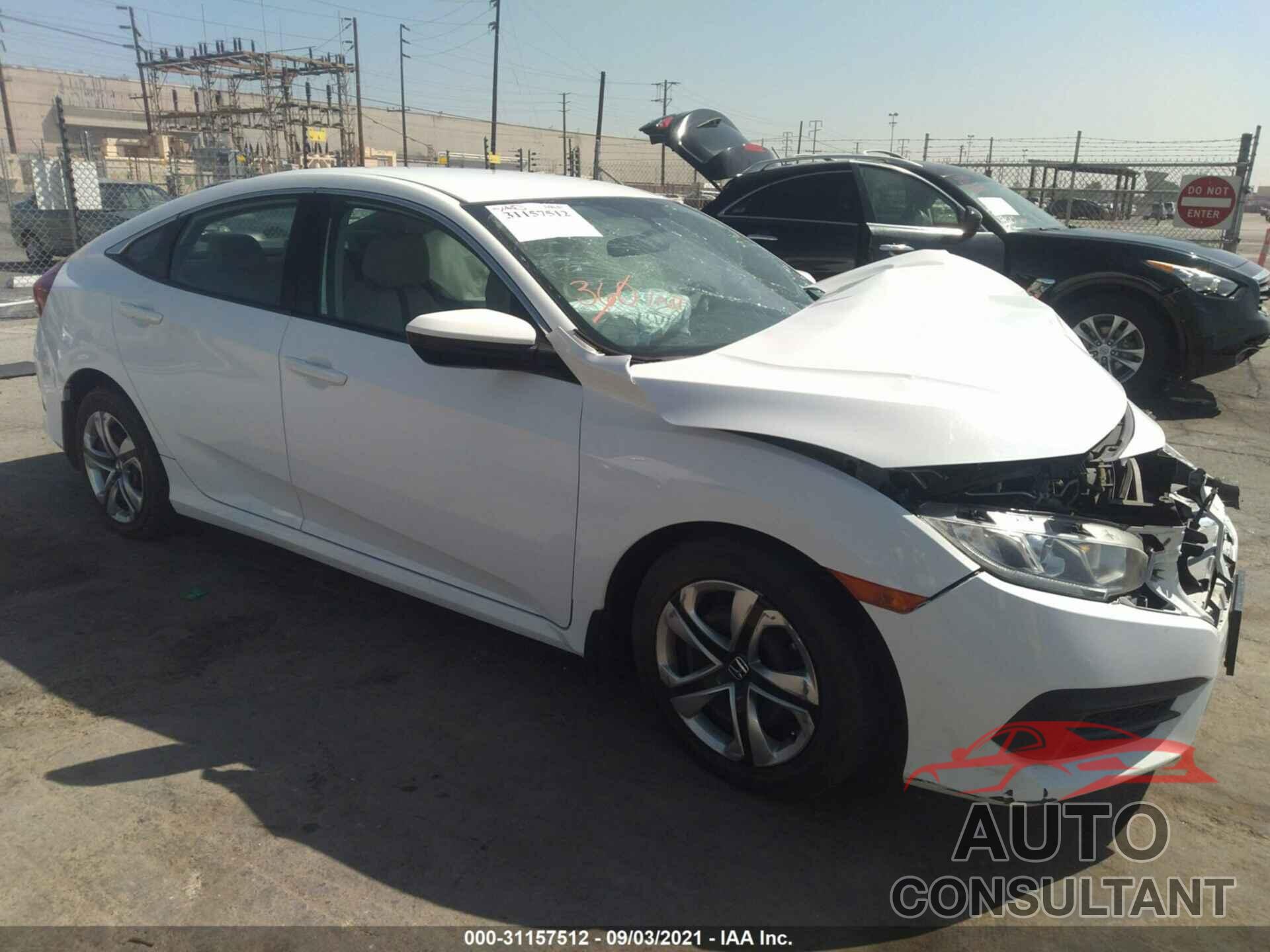 HONDA CIVIC SEDAN 2016 - 2HGFC2F55GH529337