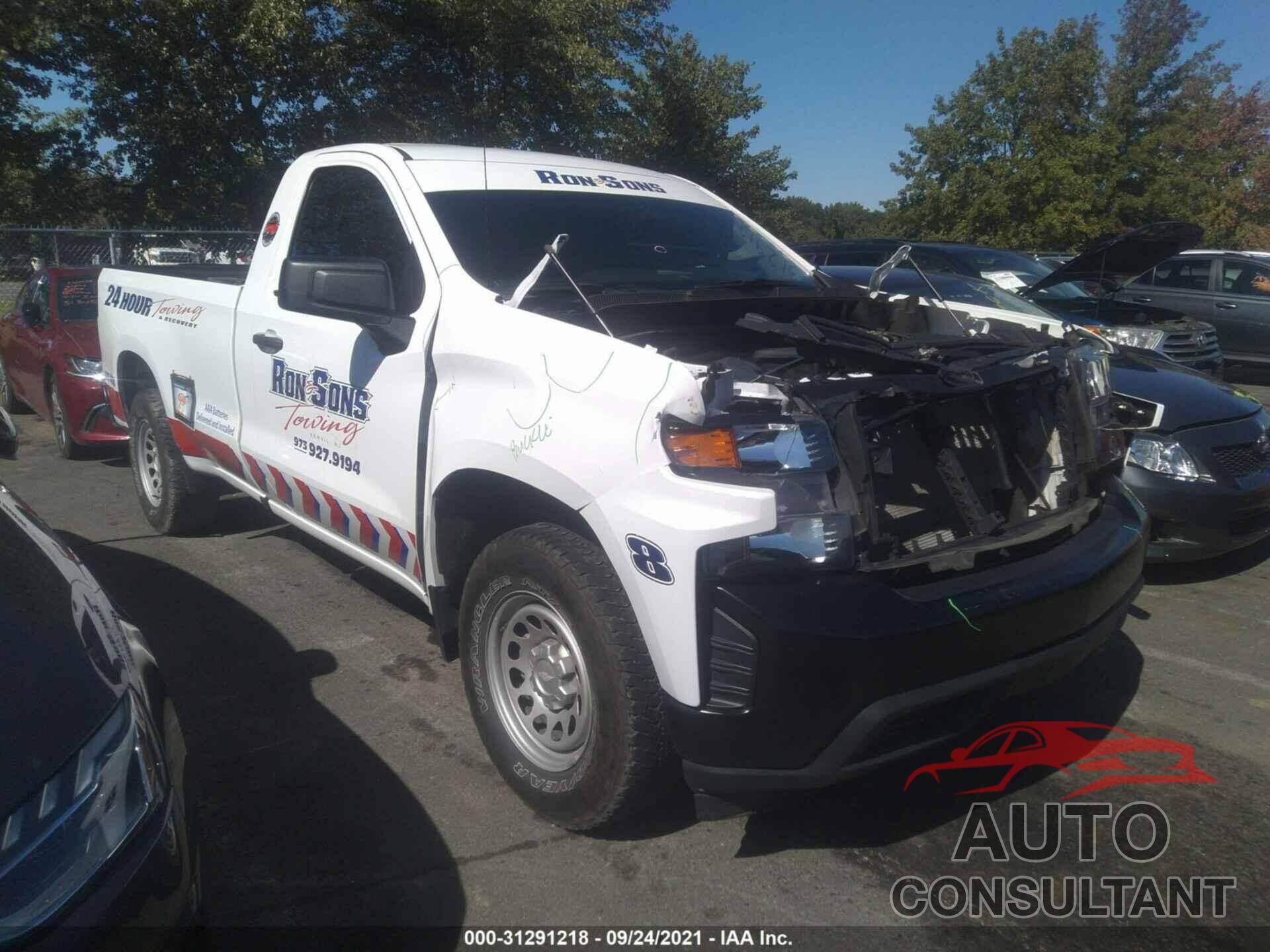 CHEVROLET SILVERADO 1500 2020 - 3GCNWAEH3LG281185