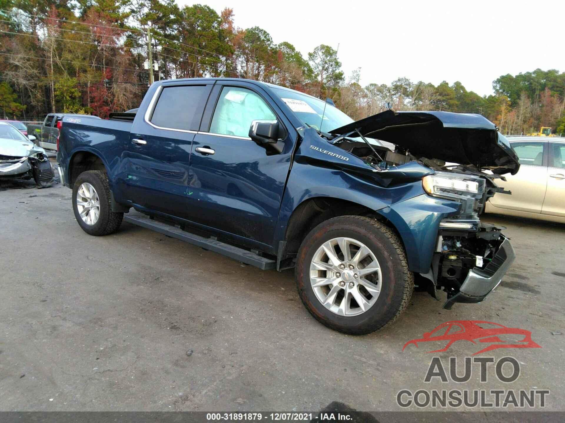 CHEVROLET SILVERADO 1500 2021 - 1GCUYGET1MZ116752