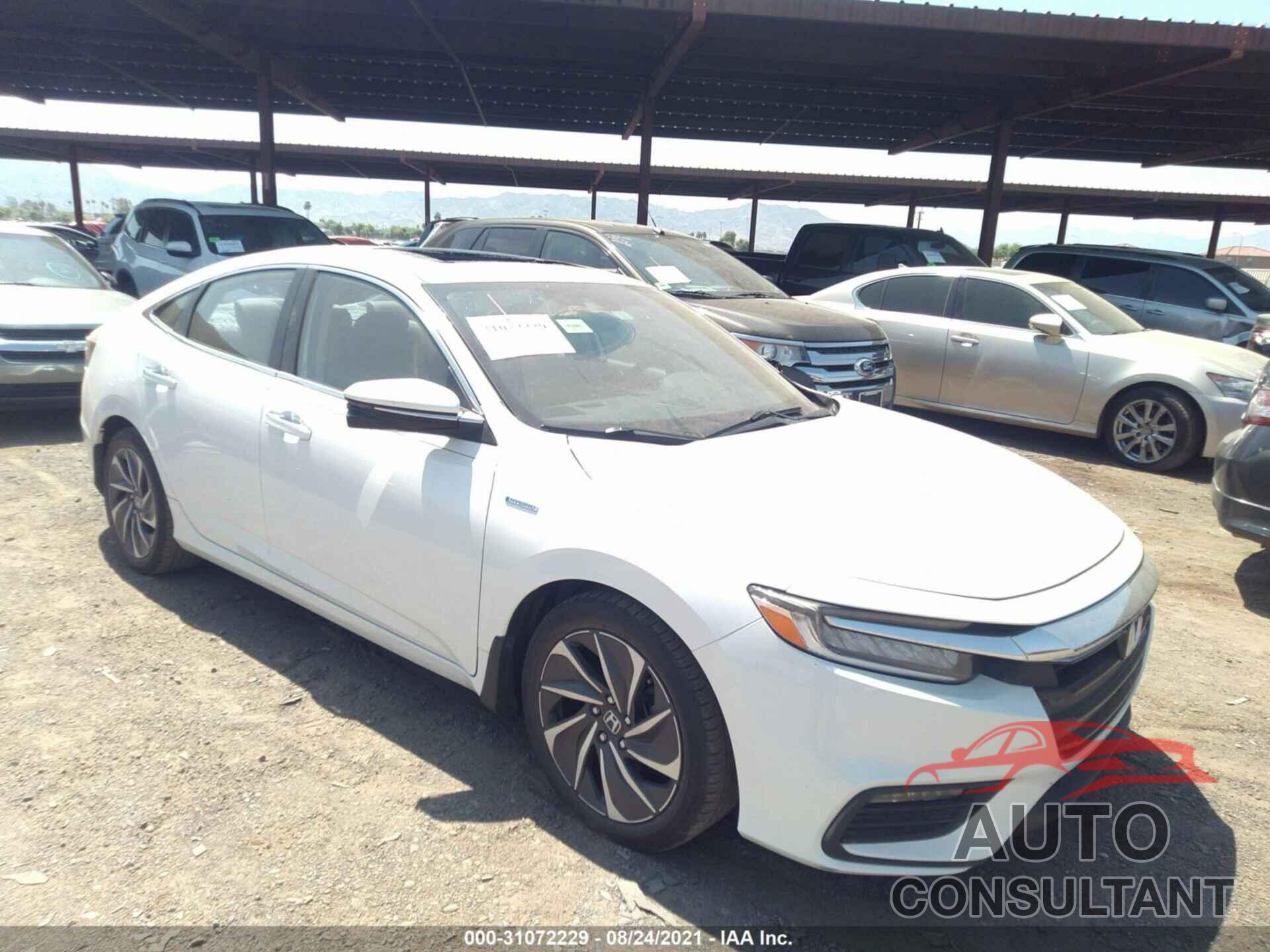 HONDA INSIGHT 2019 - 19XZE4F93KE005760