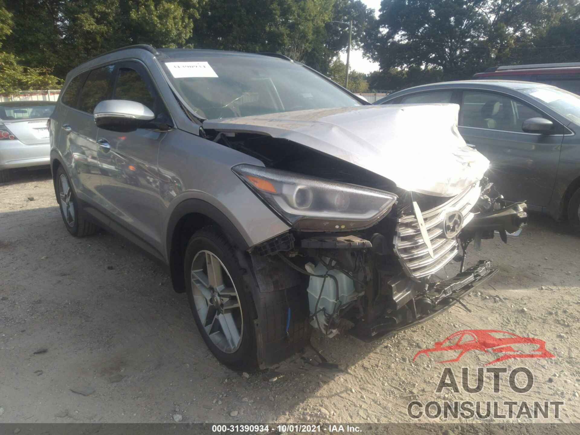 HYUNDAI SANTA FE 2018 - KM8SR4HF5JU283340