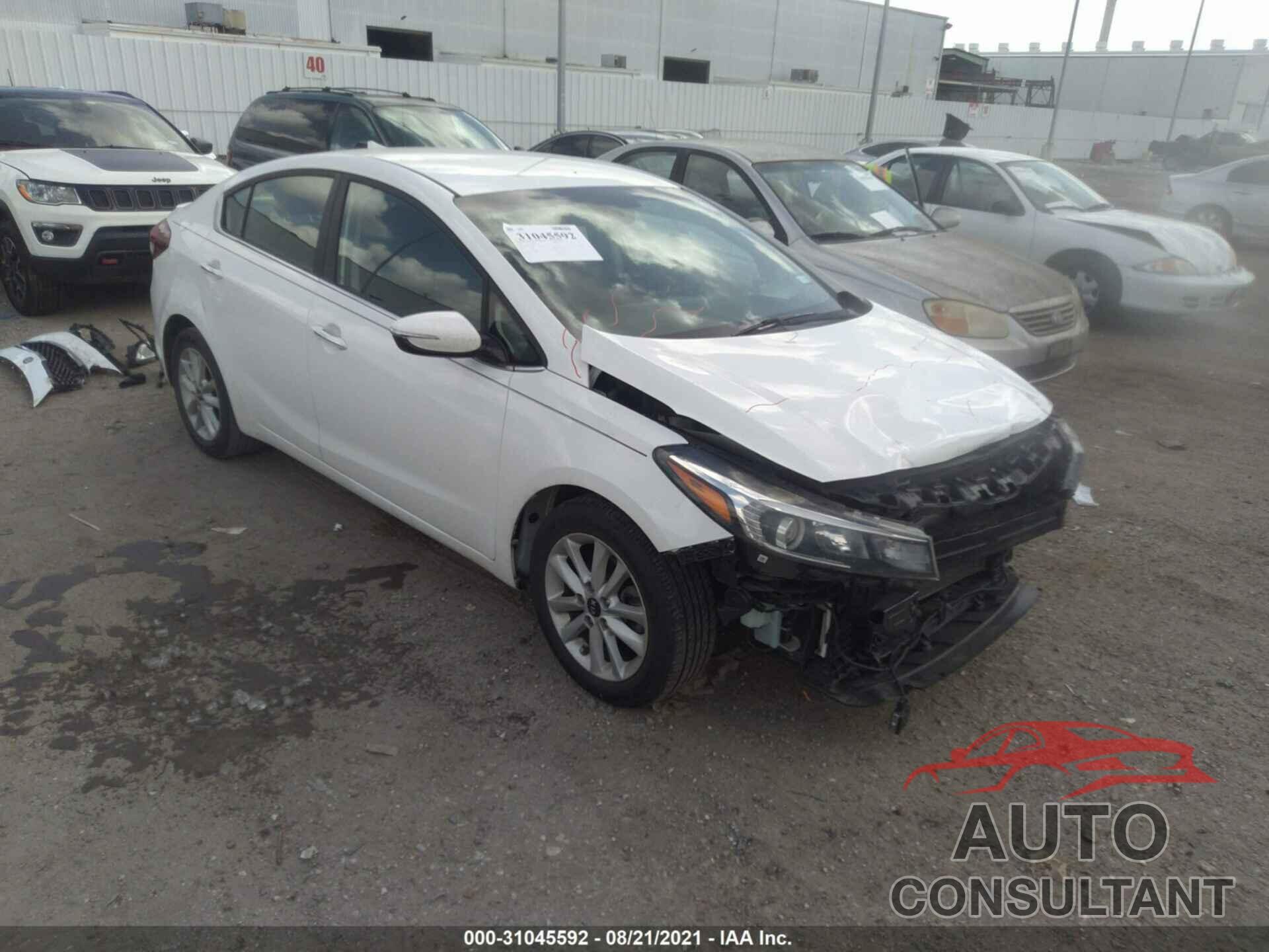 KIA FORTE 2017 - 3KPFL4A78HE023307