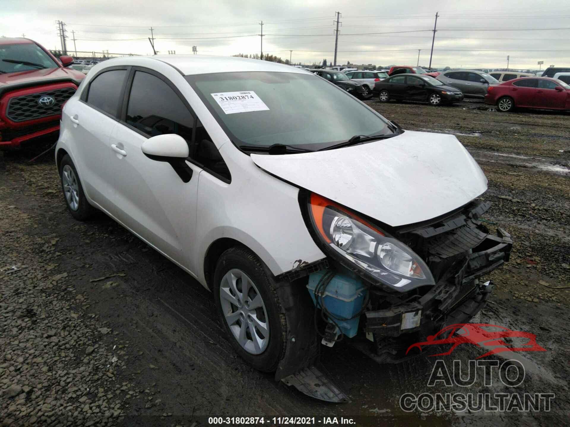 KIA RIO 2016 - KNADM5A37G6675800