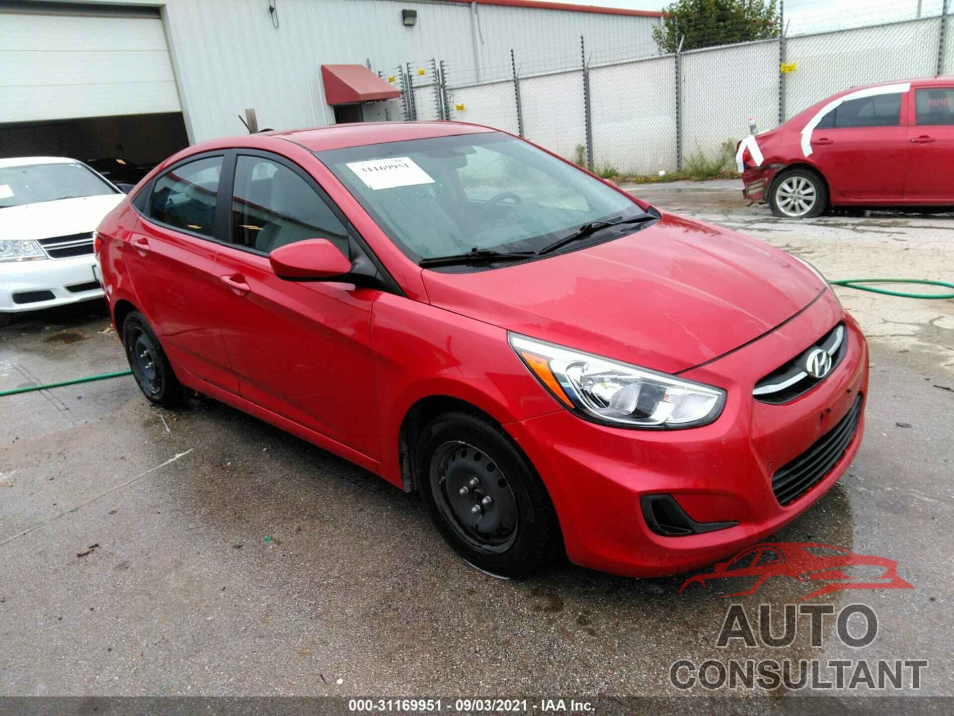 HYUNDAI ACCENT 2016 - KMHCT4AE7GU066274