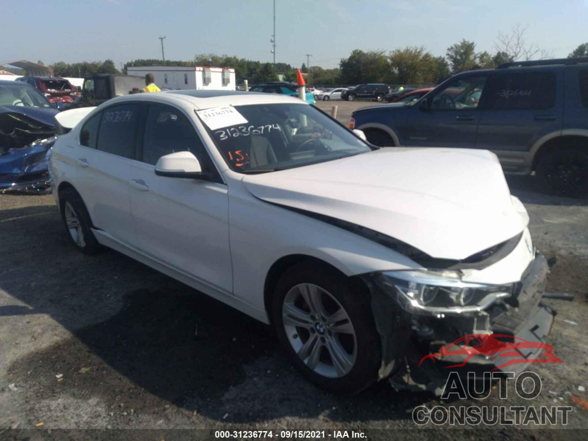 BMW 3 SERIES 2018 - WBA8D9G59JNU68646
