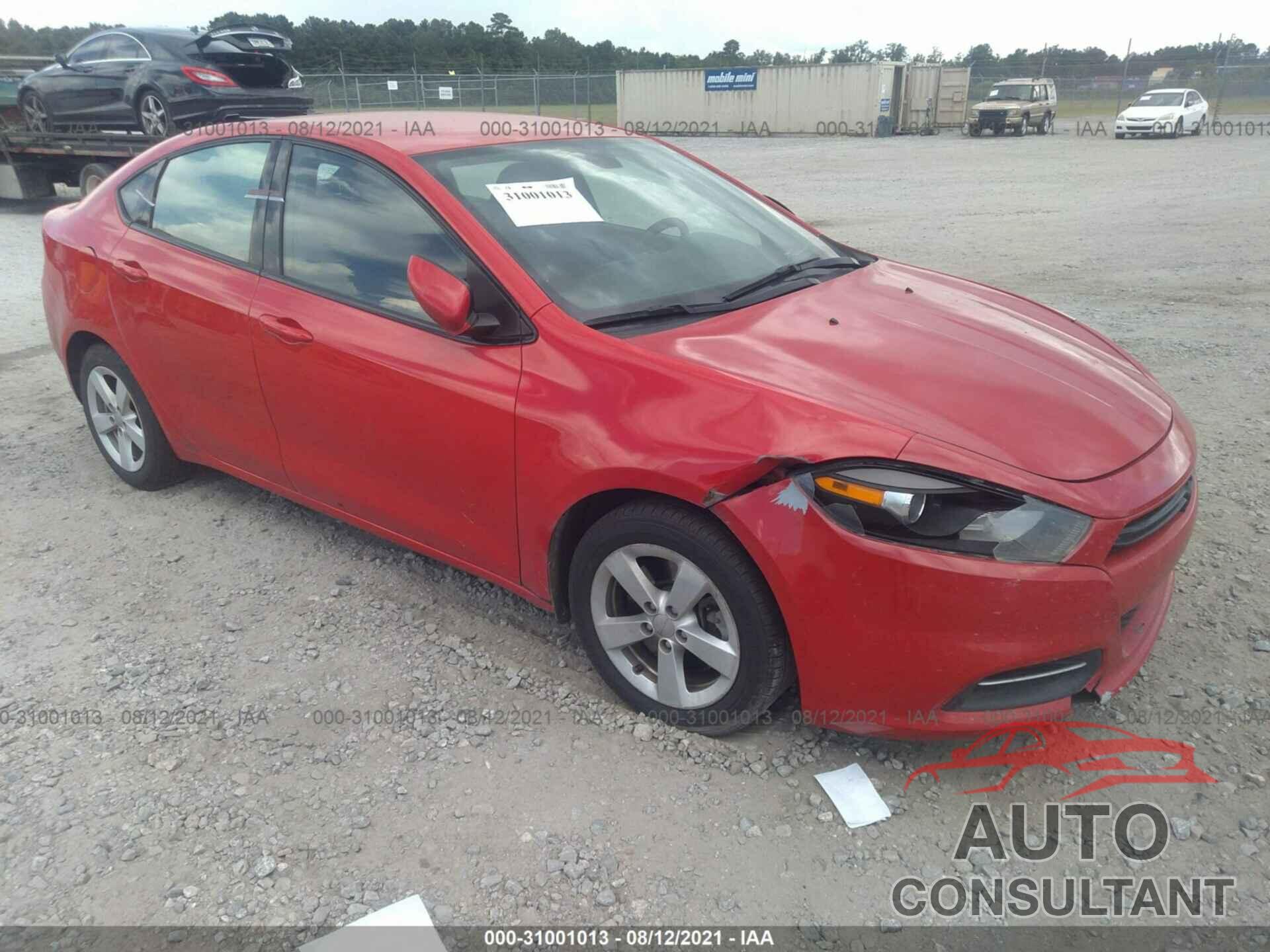 DODGE DART 2016 - 1C3CDFBB7GD689657